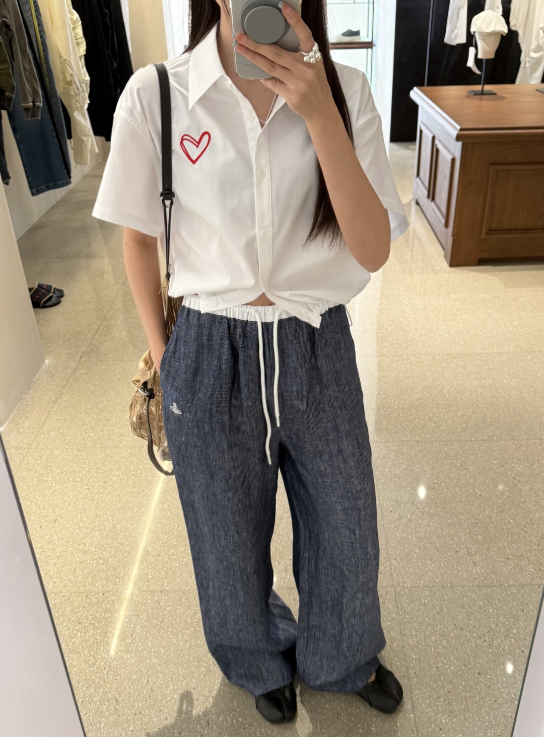 亚麻裤子