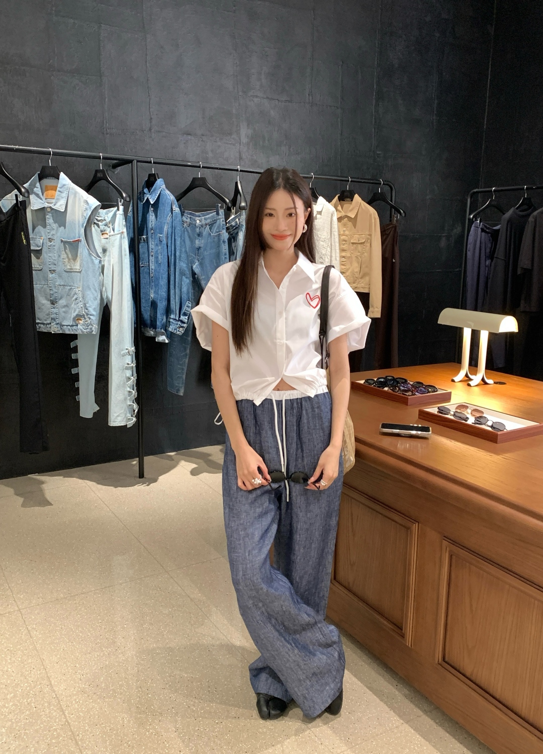 亚麻裤子