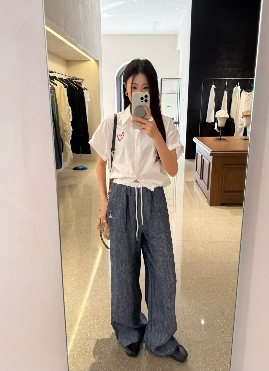 亚麻裤子