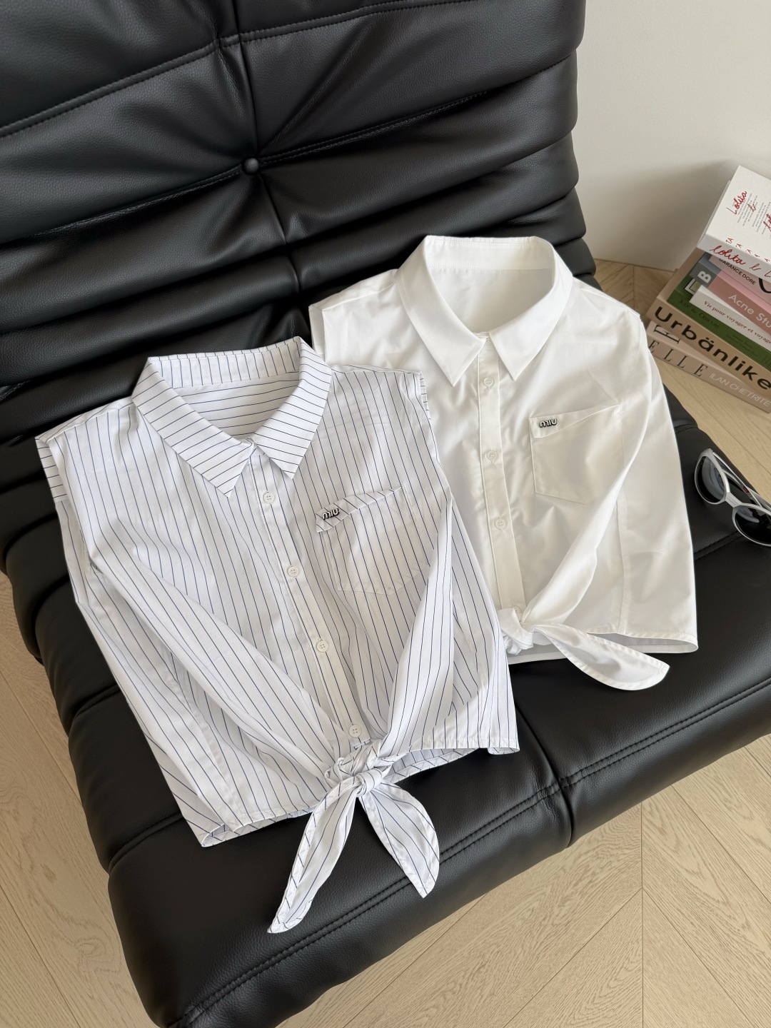 夏季小时髦 25ss 下摆系带设计无袖衬衫 休闲慵懒的小衬衫 日常穿搭或者通勤都OK 随意搭配半裙或者短
