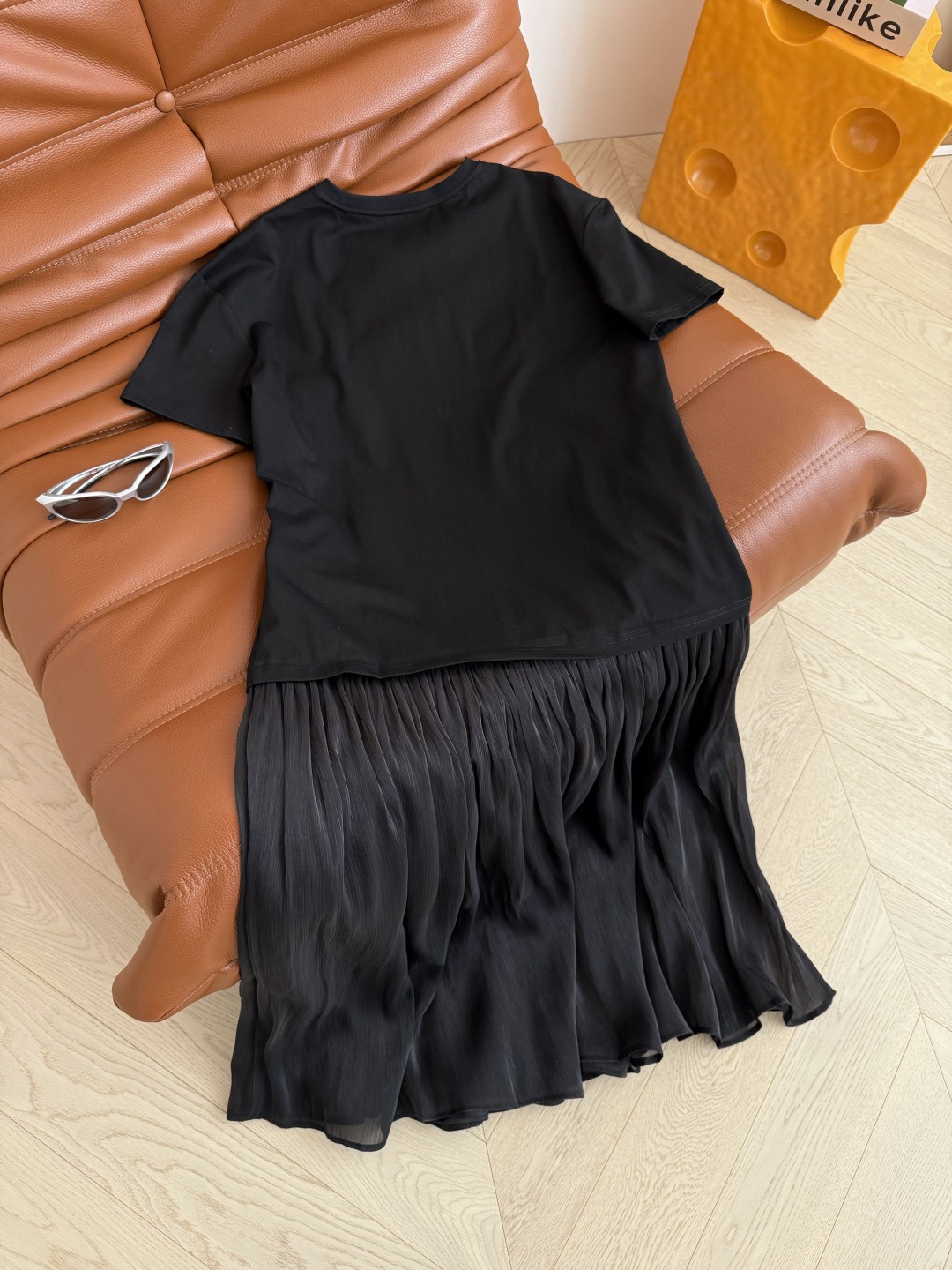 Elegant T-Shirt Dress with Tulle Skirt - Lightweight, Breathable, and Stylish 10 cmp i1747219509534 2070 0 8