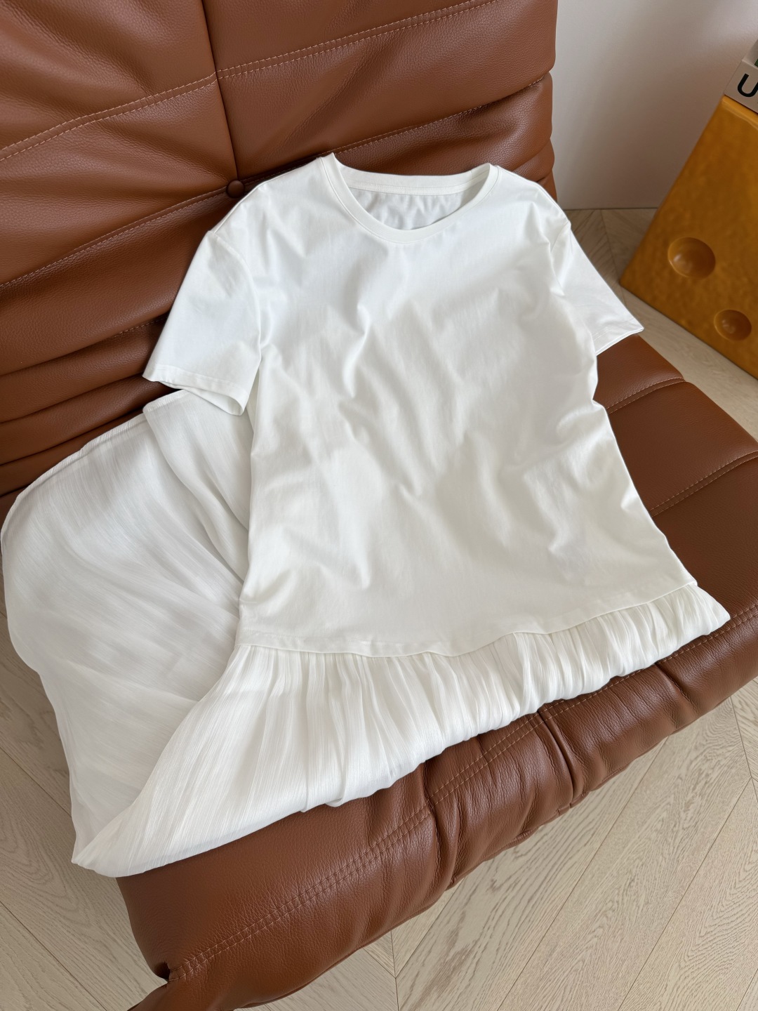 Elegant T-Shirt Dress with Tulle Skirt - Lightweight, Breathable, and Stylish 4 cmp i1747219509534 9360 0 2