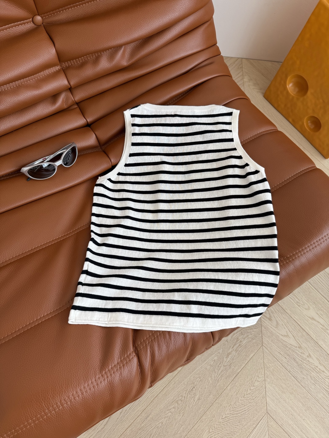 Striped Knit Tank Top with Logo - Lightweight & Breathable Summer Essential 10 cmp i1747478987179 9999 0 8
