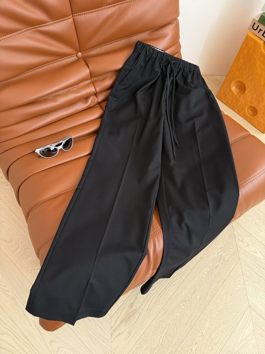 Lightweight Versatile Summer Trousers with Drawstring Waist and Graphic Detail 8 cmp i1748168566237 4452 0 6