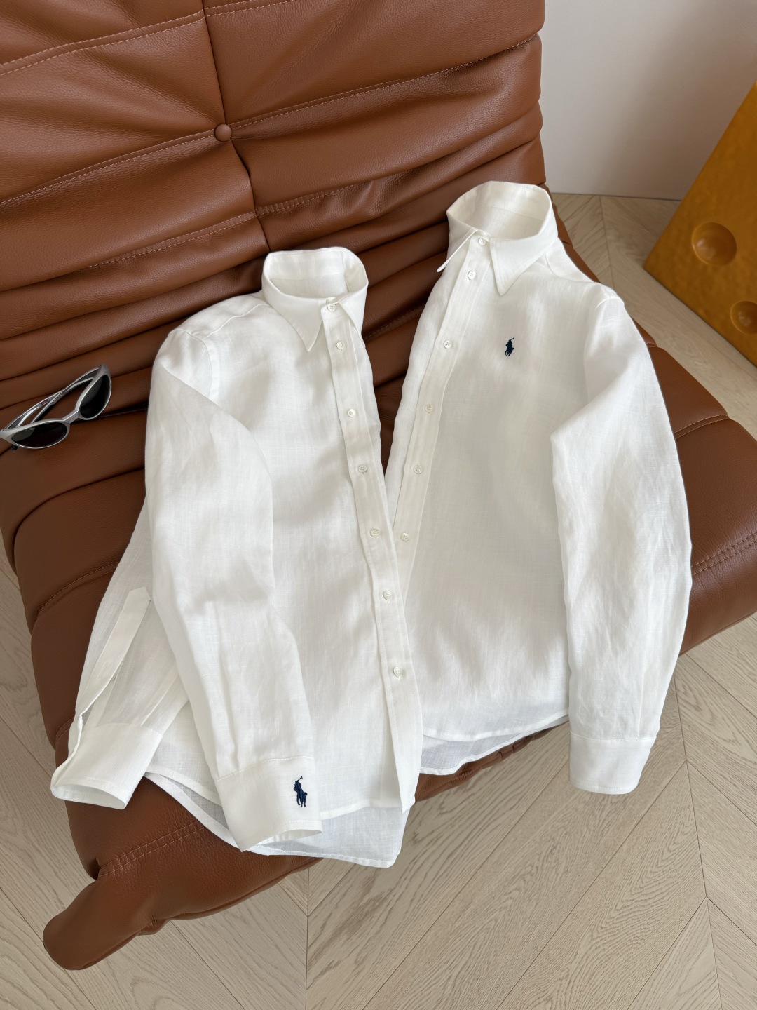 Embroidered Linen Sun Protection Shirt with Pony Logo - Breathable & Stylish 2 cmp i1748525062358 124 0 0