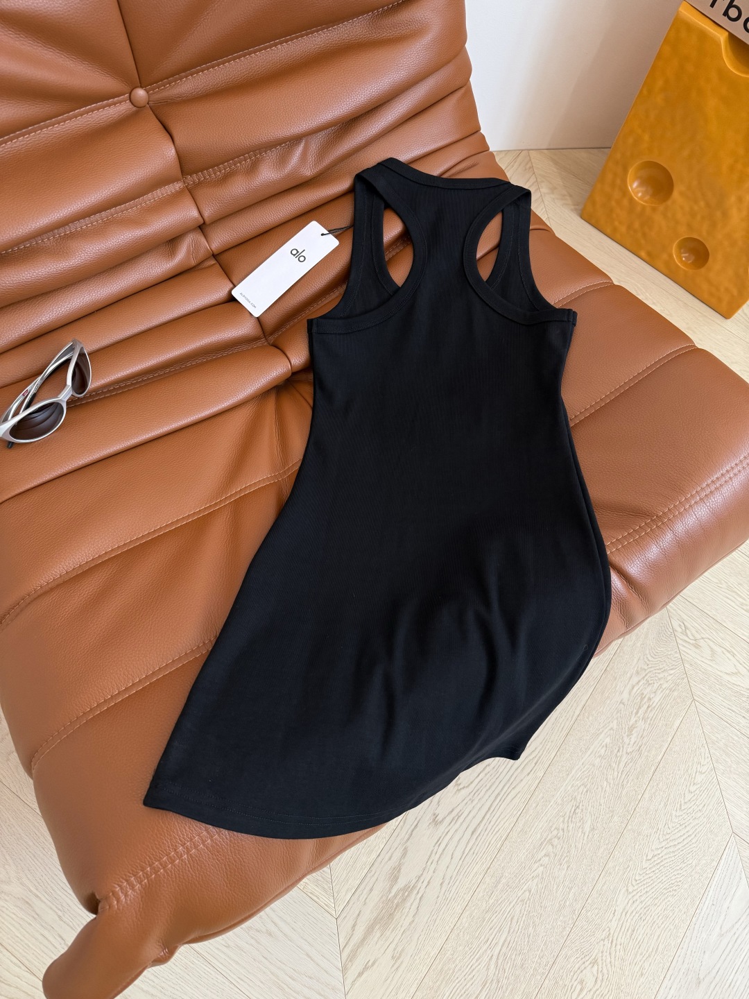 Striped Tank Dress with Letter Print - Summer Casual, Slim Fit 10 cmp i1748600618677 1551 0 8