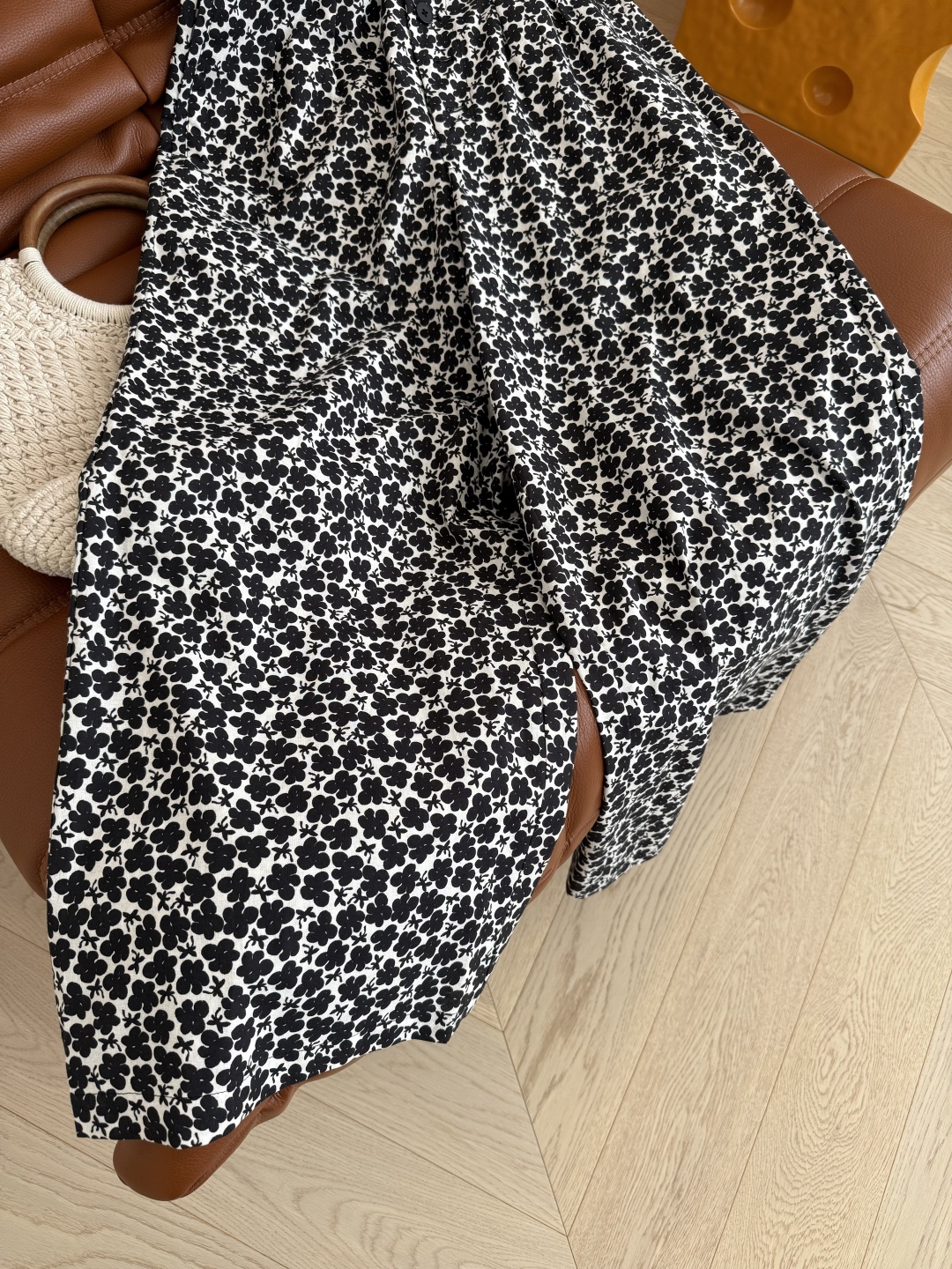 Black Floral Wide Leg Pants - Comfortable Summer Style, Abstract Design 8 cmp i1748600699759 2082 0 5