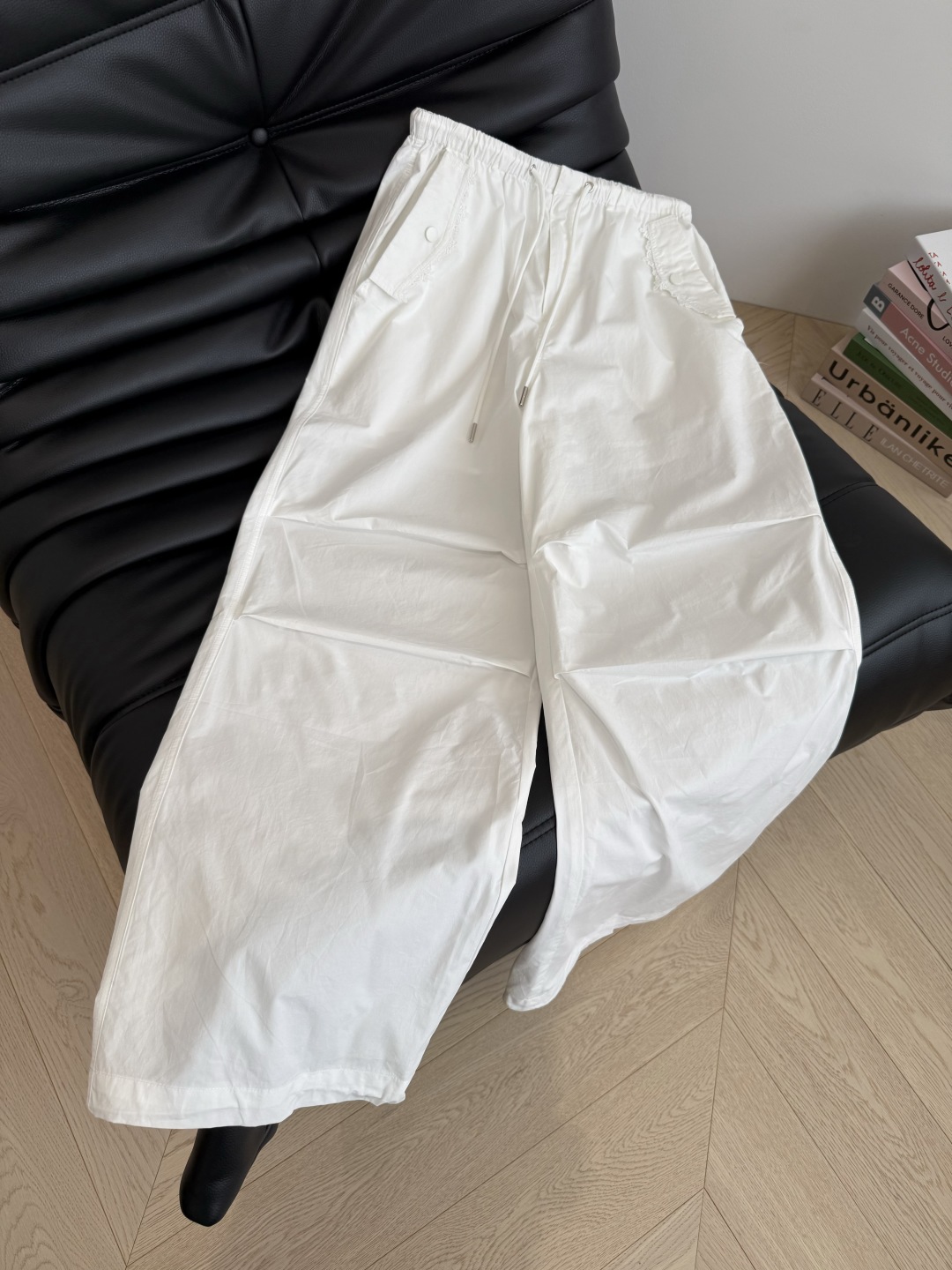 Lace Trim Cargo Pants for Women, Drawstring Waist, Street Style Fashion 3 cmp i1749984913115 2811 0 1