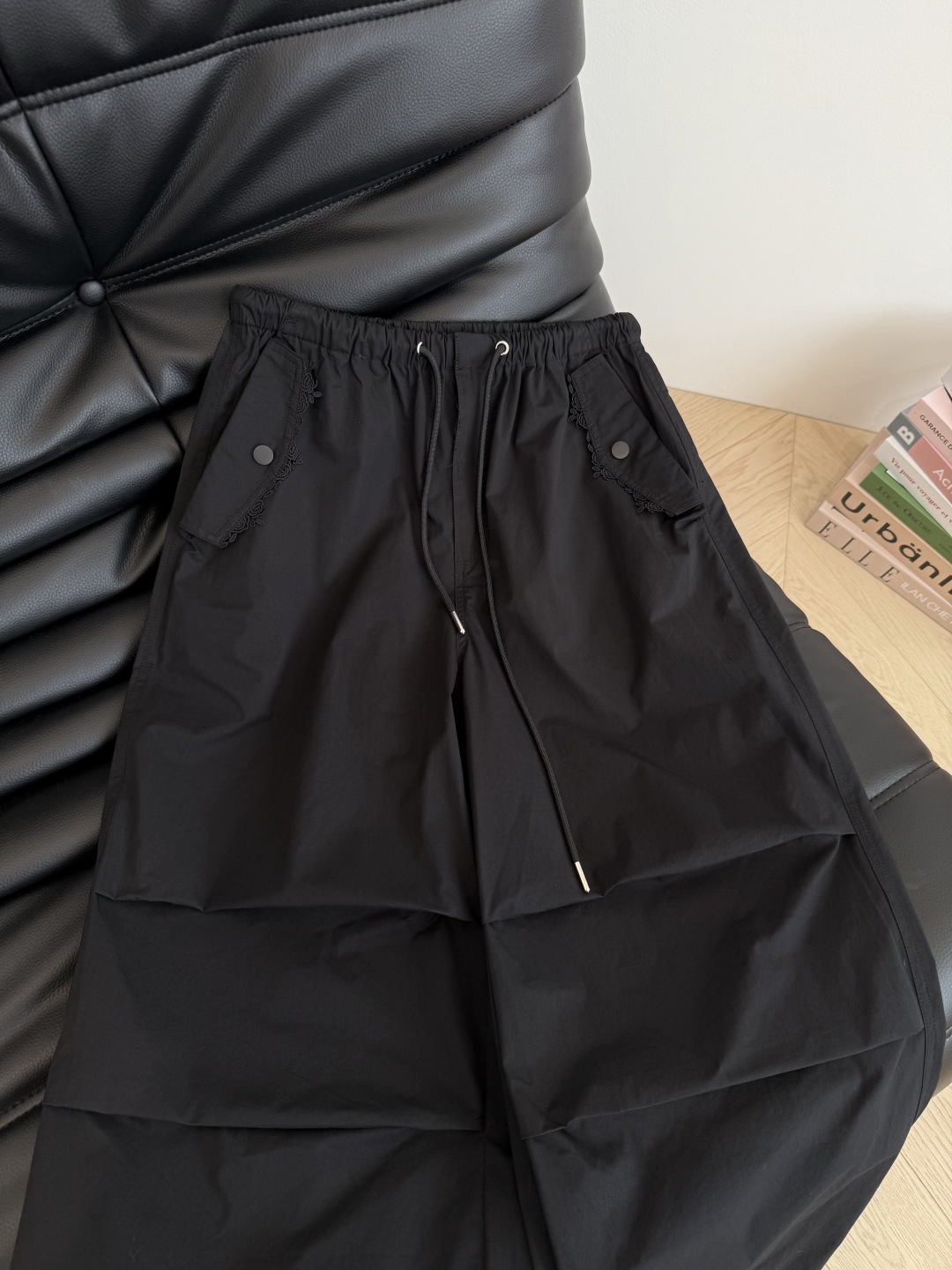 Lace Trim Cargo Pants for Women, Drawstring Waist, Street Style Fashion 8 cmp i1749984914518 9473 0 6