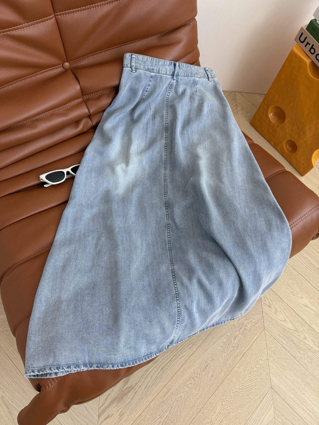 Casual Deep U-Neck T-Shirt & Denim Skirt Set - Effortless Chic 10 cmp i1750503354156 5937 0 8