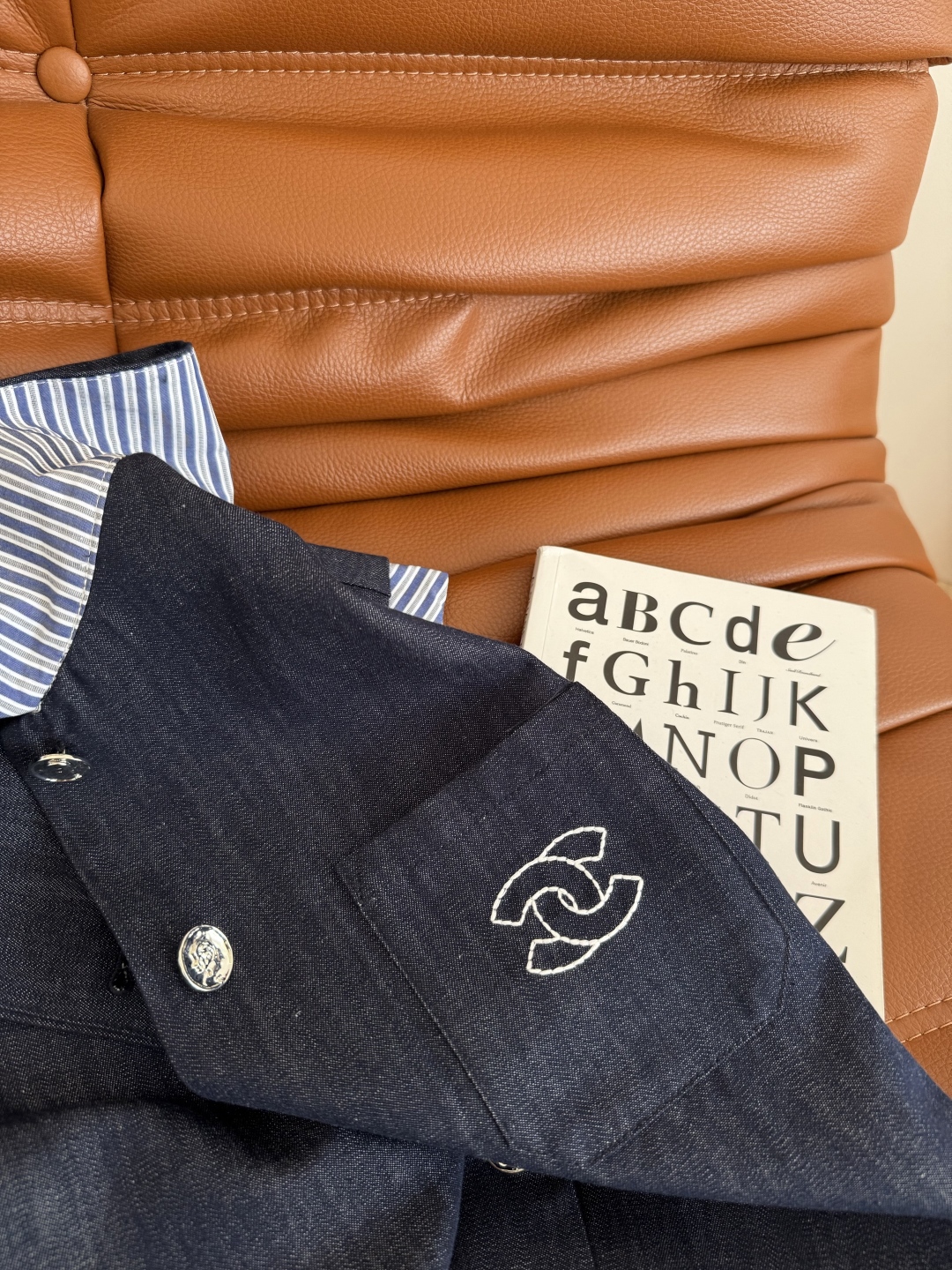 Vintage-Style Denim Set with Embroidered Logo and Striped Accents, Summer Fashion 7 cmp i1751193230282 6792 0 5