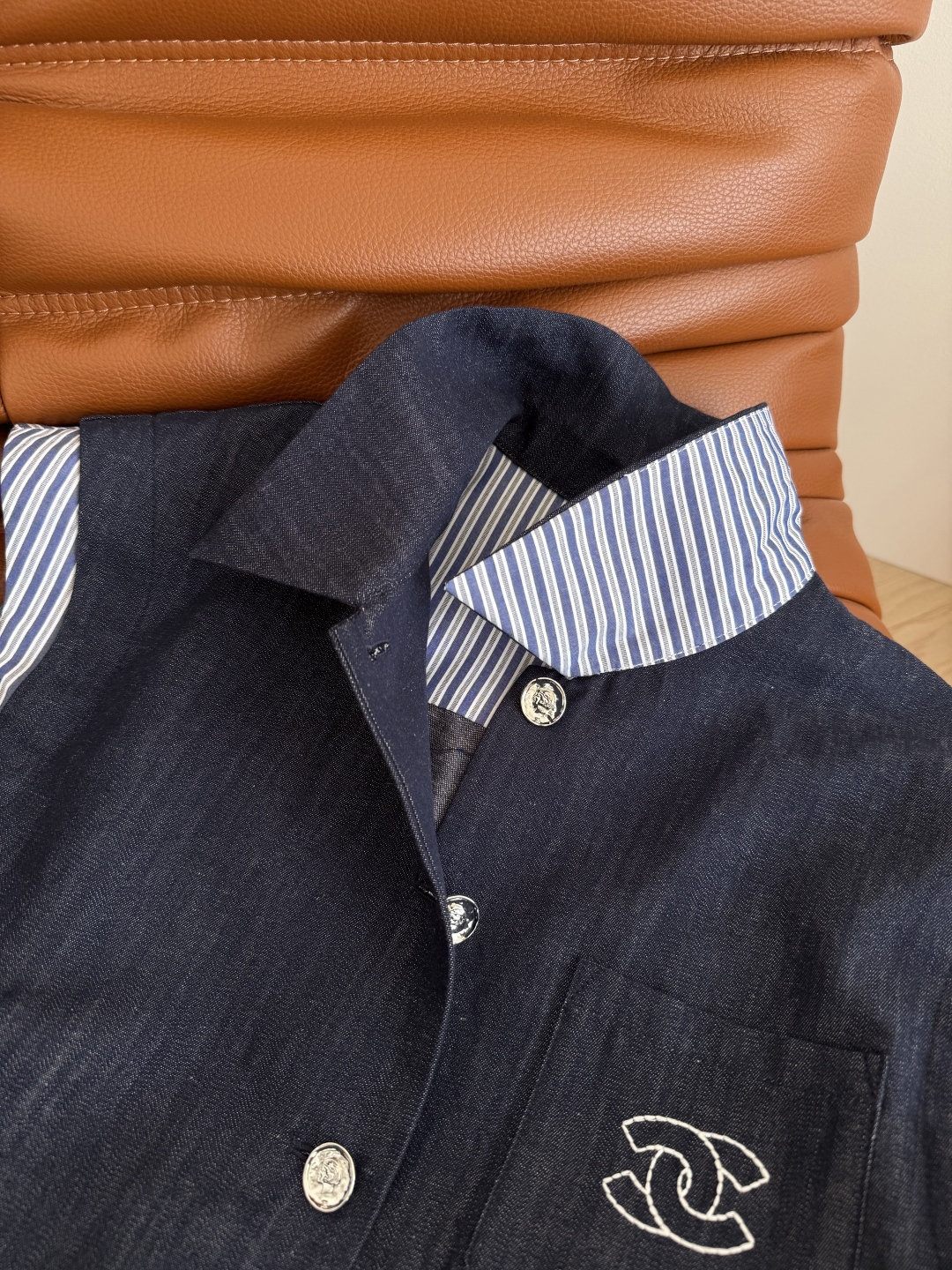 Vintage-Style Denim Set with Embroidered Logo and Striped Accents, Summer Fashion 6 cmp i1751193233552 3583 0 4