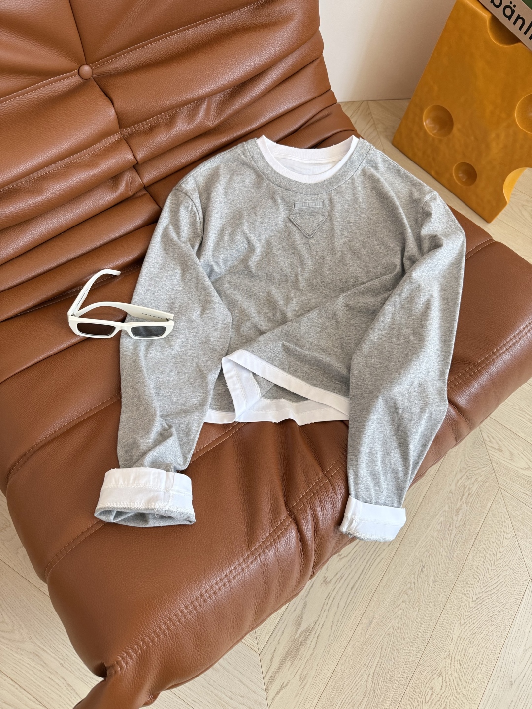 Color Block Long Sleeve T-Shirt with Mock Layered Design 4 cmp i1754129101126 4570 0 2