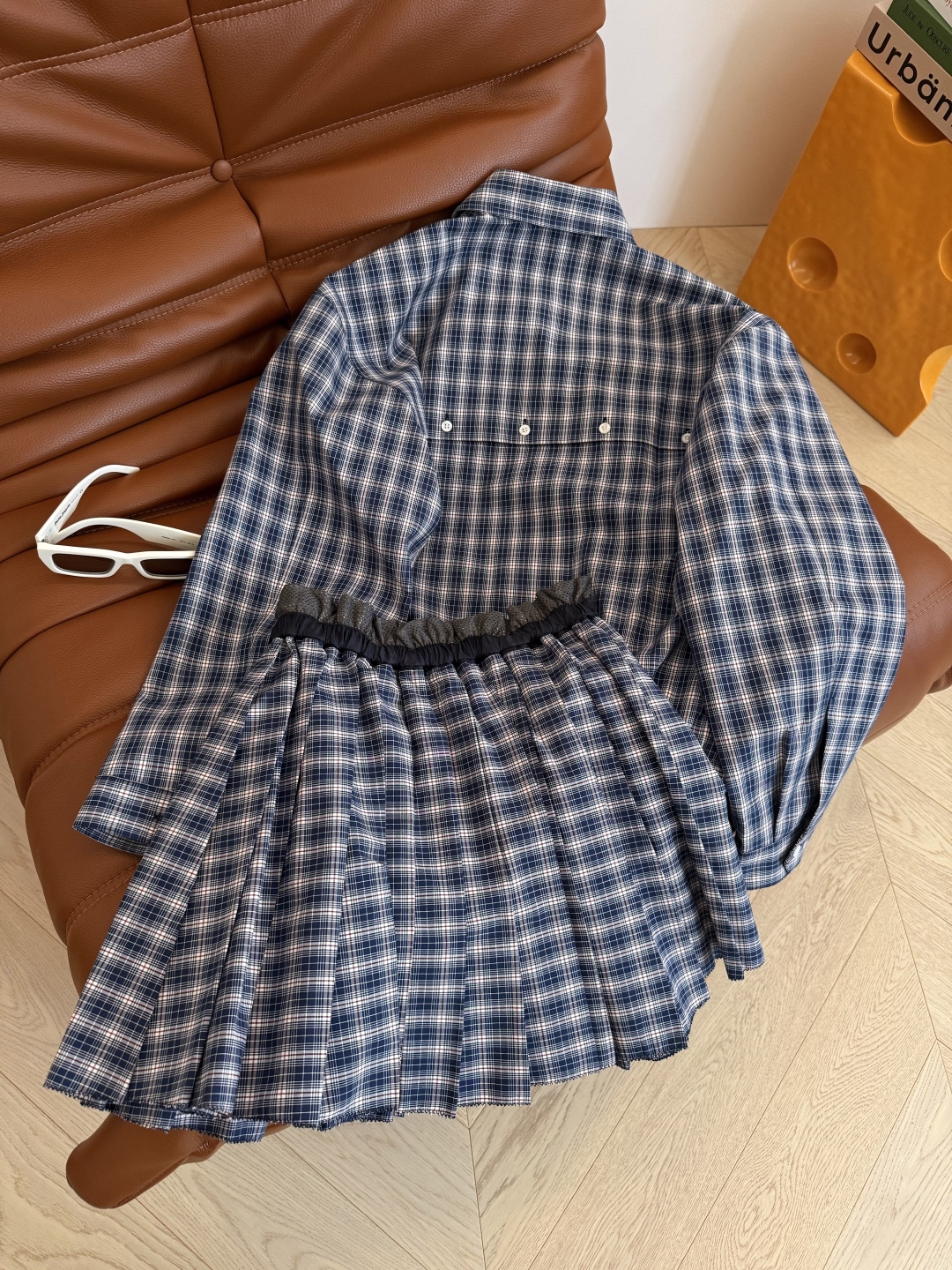Blue Plaid Jacket and Skirt Set - Chic and Timeless Early Autumn Outfit 9 cmp i1754303527569 8568 0 9