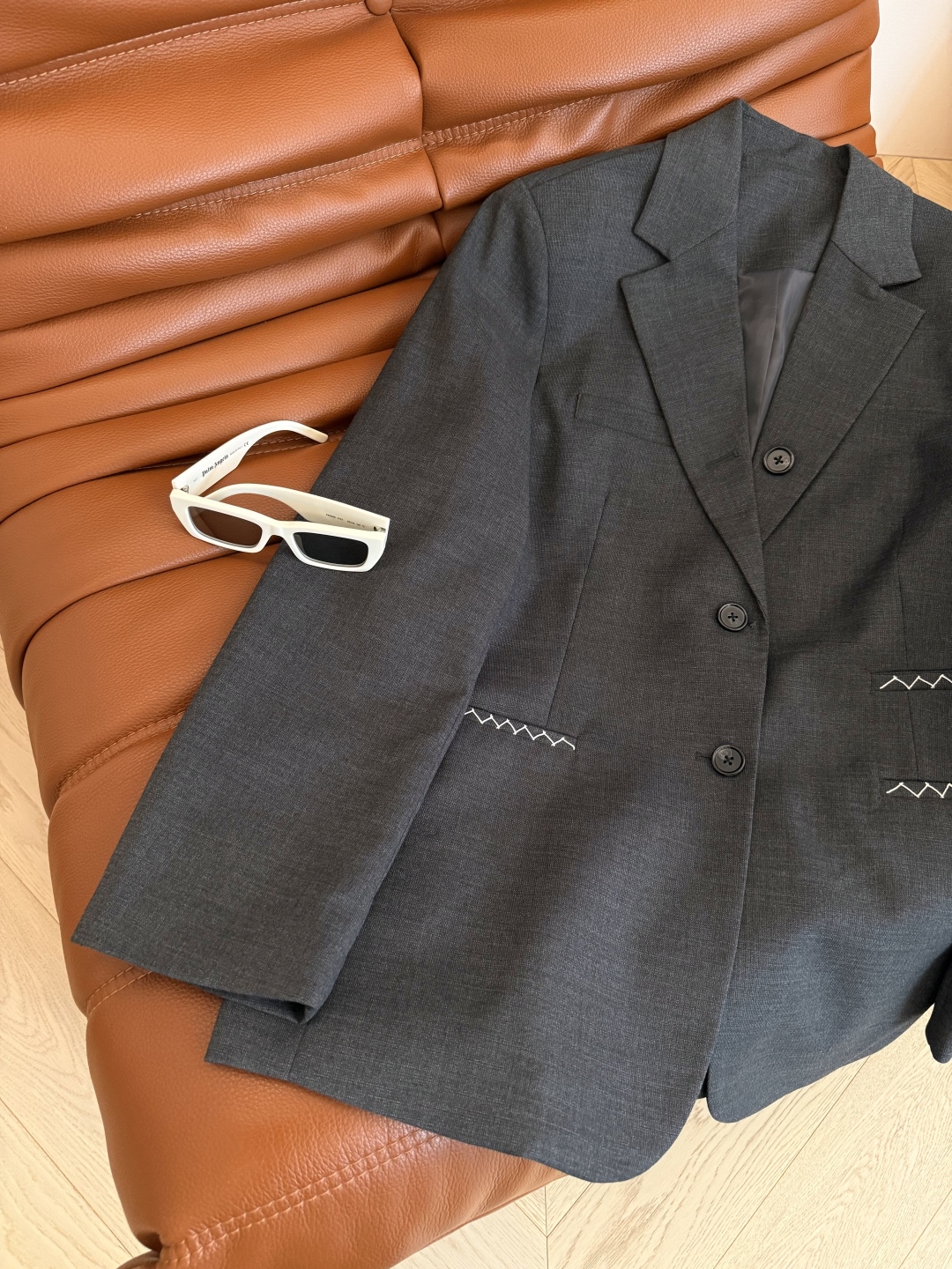 Elegant Wave Stitching Blazer: Chic Autumn Style, Comfortable Silhouette 8 cmp i1754303777363 8359 0 6