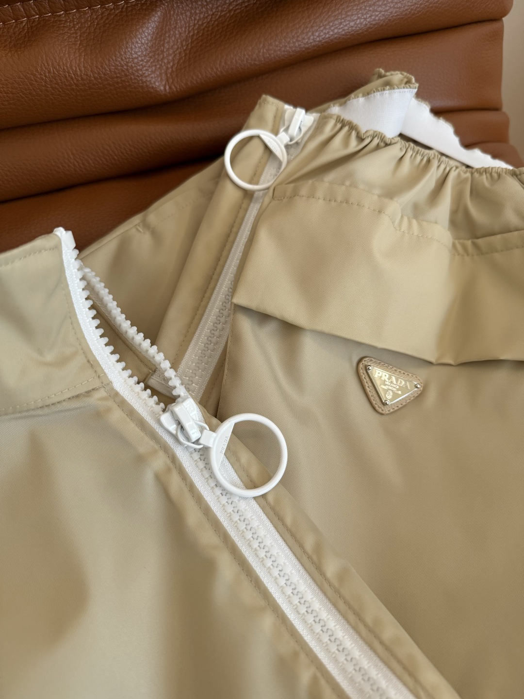 Classic Triangle Logo Nylon Set in Khaki - Inspired by Celebrities 7 cmp i1755247502941 25 0 5