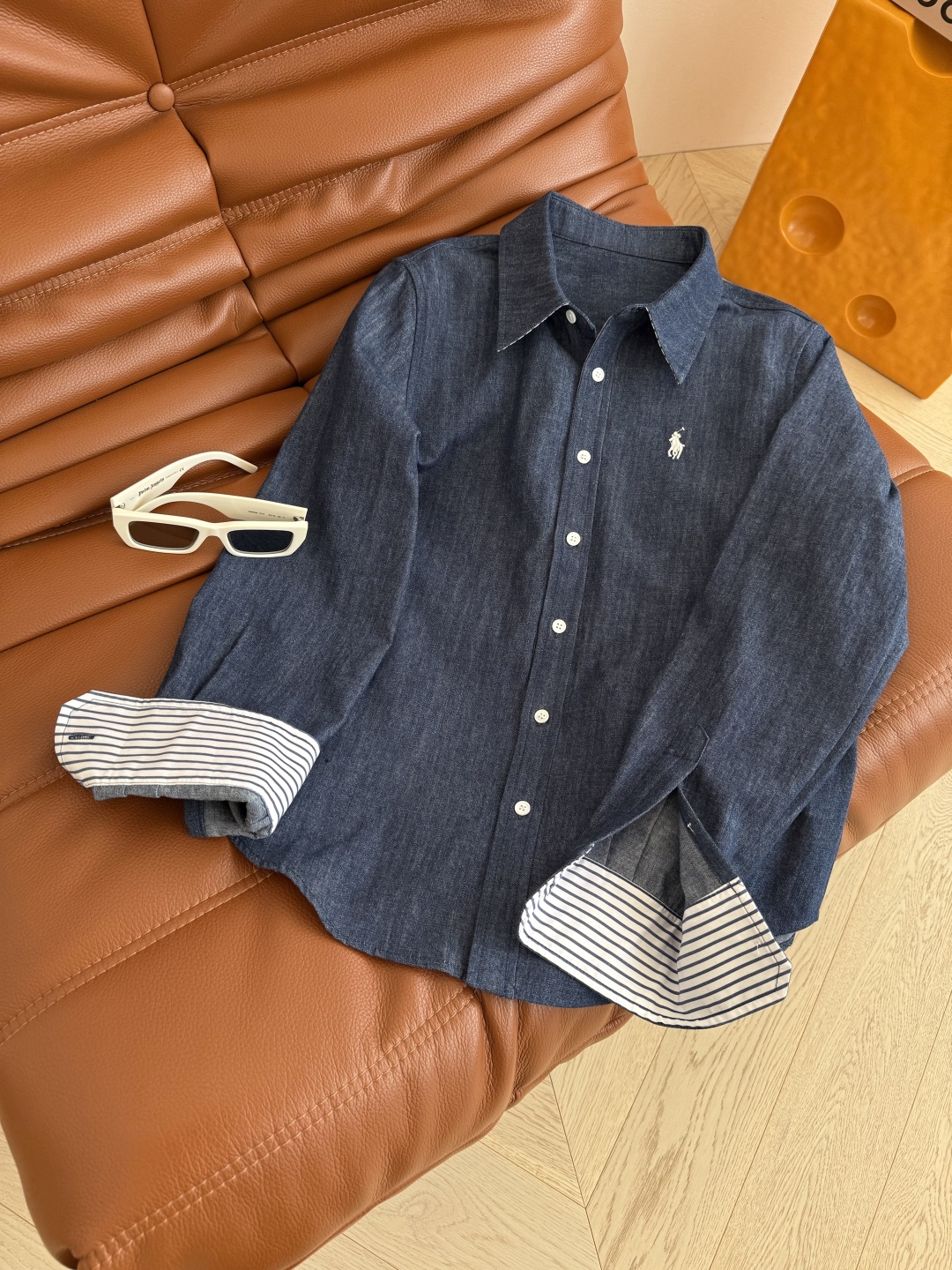 “Versatile One-Size-Fits-All Dress with Glamorous Pony Embroidered Cowboy Shirts and Soft Cotton Material” - 图片 2