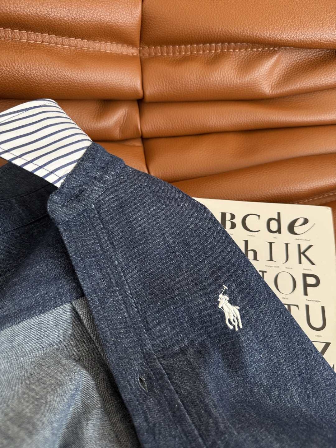“Versatile One-Size-Fits-All Dress with Glamorous Pony Embroidered Cowboy Shirts and Soft Cotton Material” - 图片 5