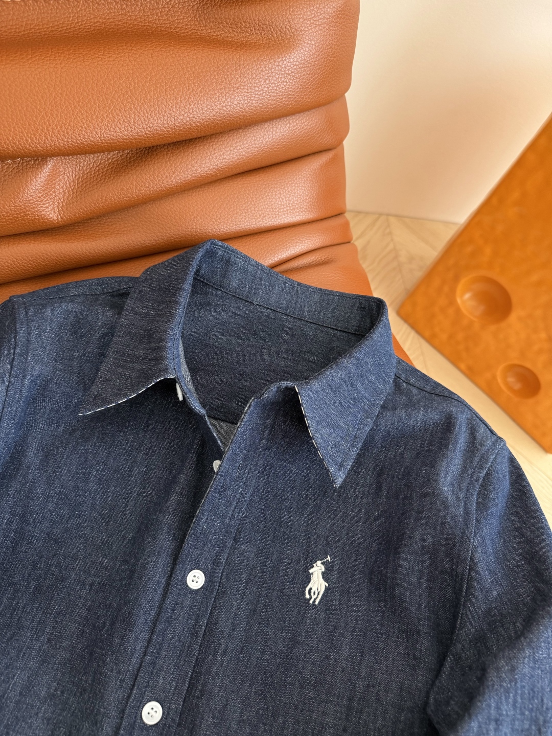 “Versatile One-Size-Fits-All Dress with Glamorous Pony Embroidered Cowboy Shirts and Soft Cotton Material” - 图片 3