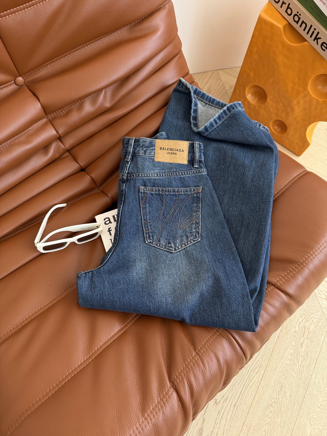 Cropped Wide Leg Jeans for Women, High Waist Denim Pants, Blue, Size 26-29 6 cmp i1755946815866 436 0 4