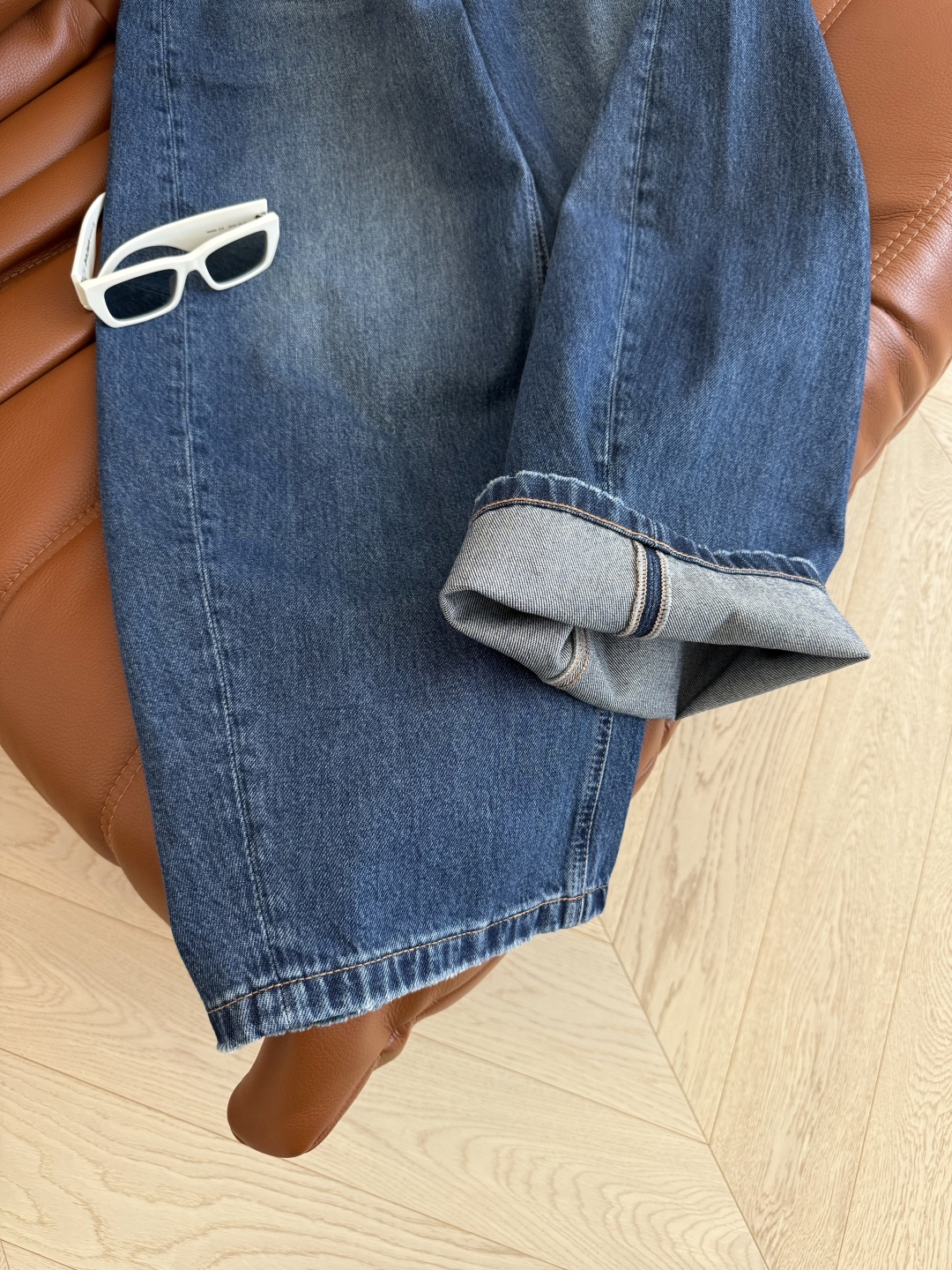 Cropped Wide Leg Jeans for Women, High Waist Denim Pants, Blue, Size 26-29 9 cmp i1755946819154 6293 0 7