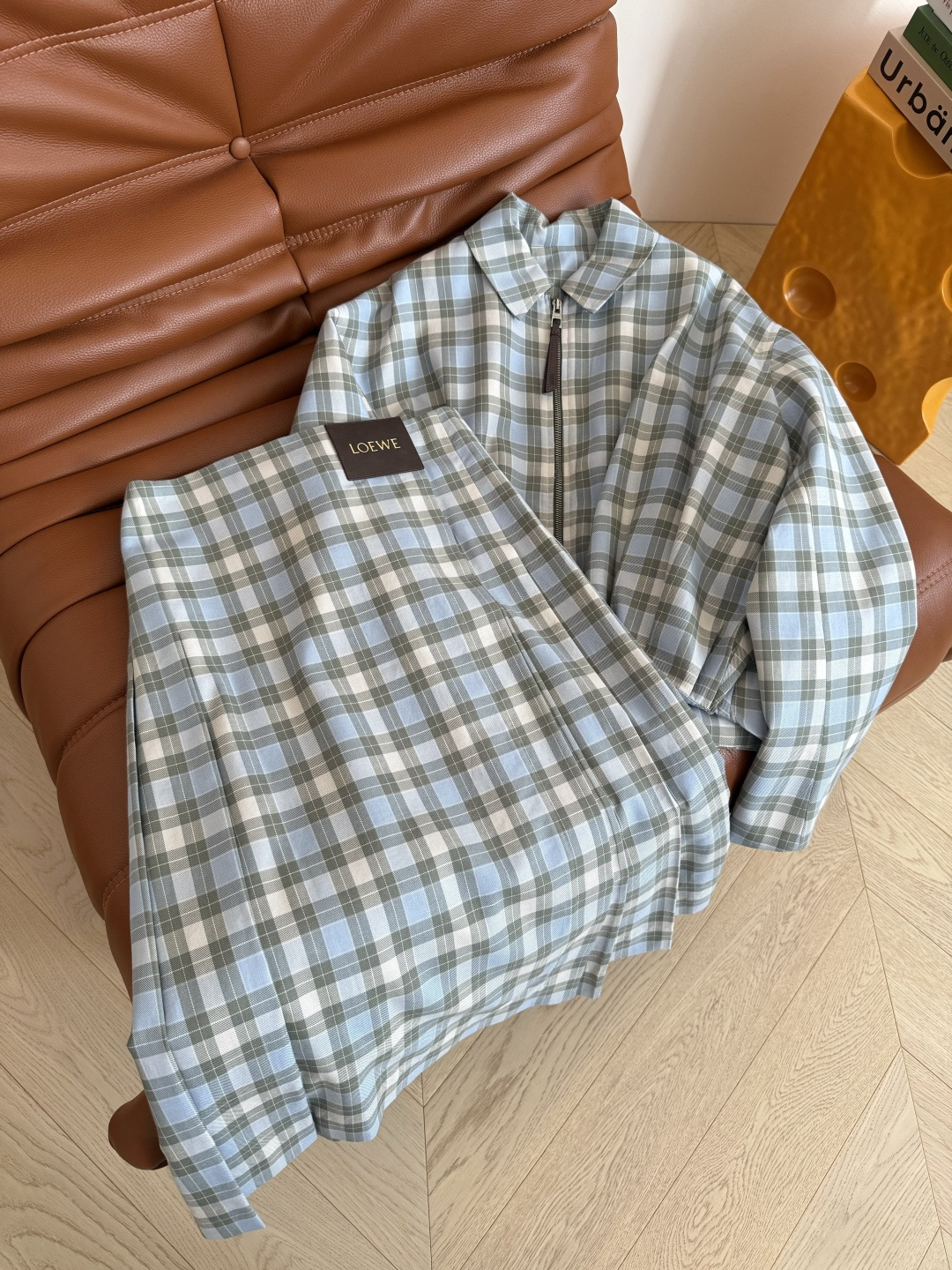 张艺凡 周子玄 赵昭仪超多明星同款 25秋冬系列 复古格纹一套搭配 短款廓形拉链外套超有感觉 同系列格纹