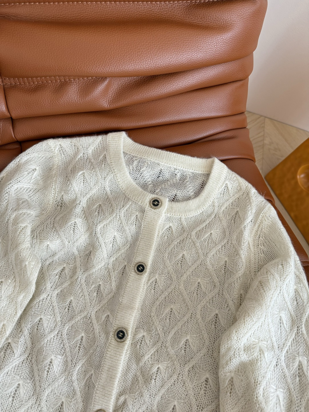 精致感小开衫 25秋冬 人间富贵～菱格小香风开衫 特别实穿的一件 单穿或者打底叠穿皆可 也可以搭配同系列