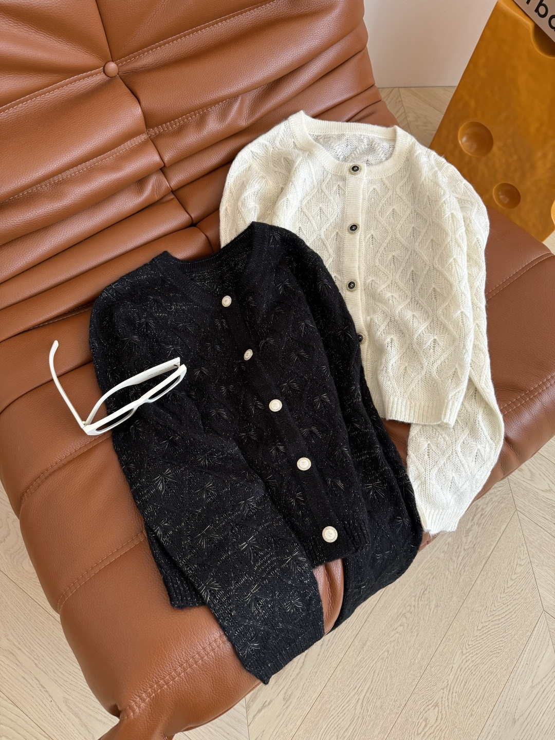 精致感小开衫 25秋冬 人间富贵～菱格小香风开衫 特别实穿的一件 单穿或者打底叠穿皆可 也可以搭配同系列