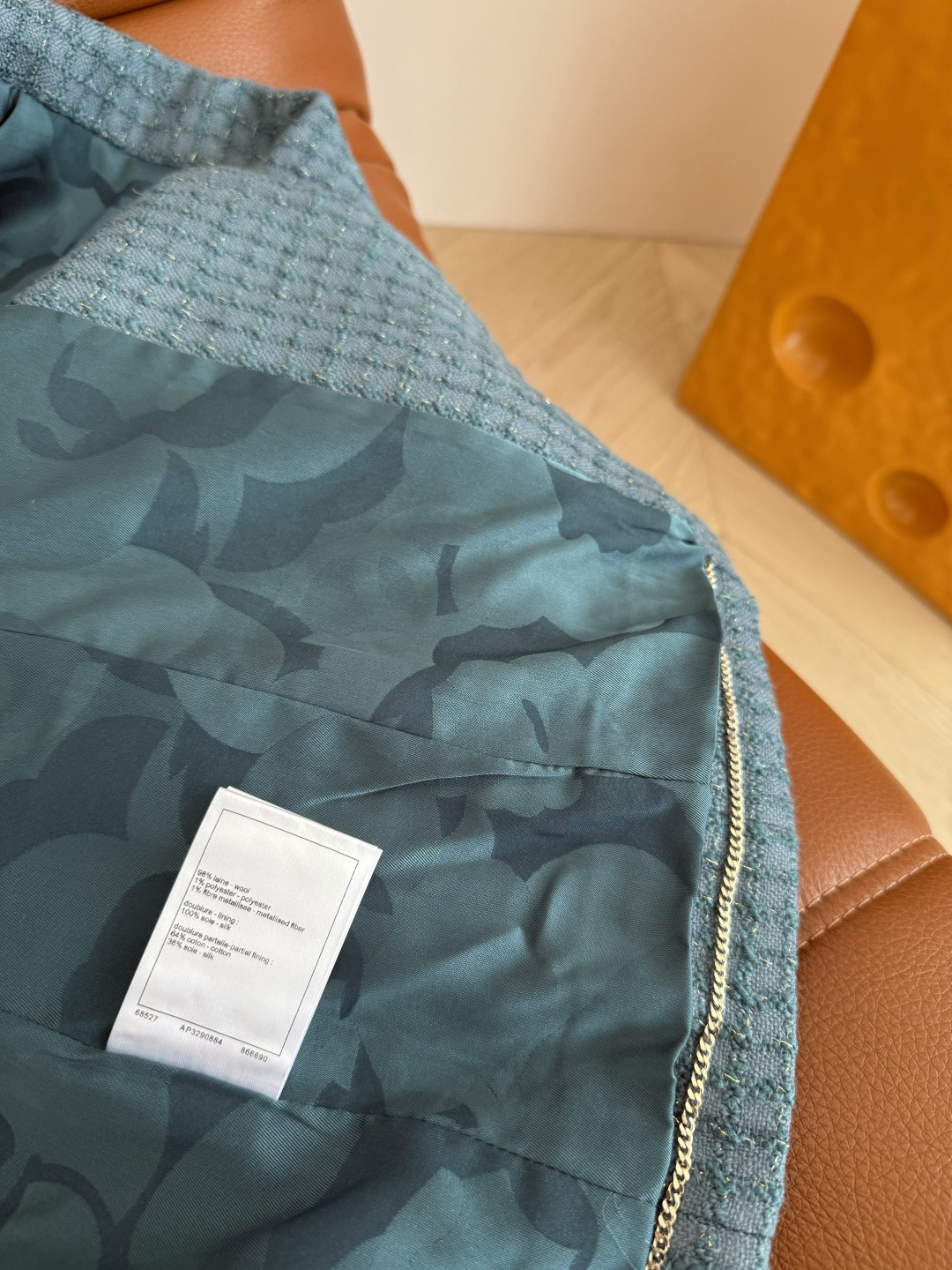 25秋冬 高级感孔雀绿羊毛粗呢外套 一股高贵优雅的气息 大女主风格 韩系财阀即视感同时拥有 特别定制的编