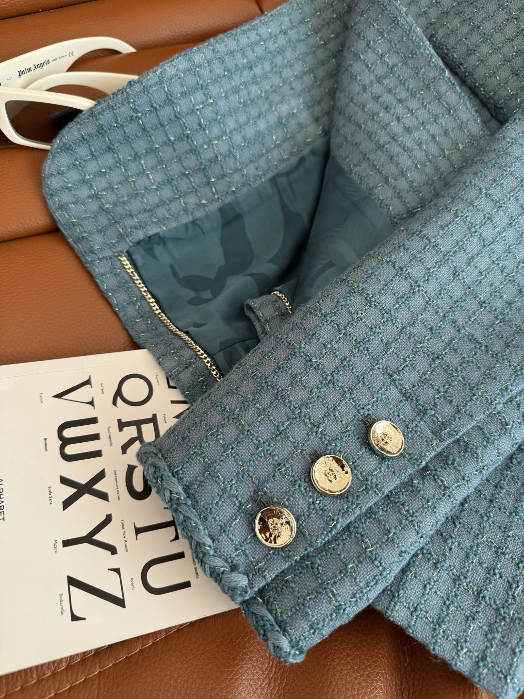 25秋冬 高级感孔雀绿羊毛粗呢外套 一股高贵优雅的气息 大女主风格 韩系财阀即视感同时拥有 特别定制的编