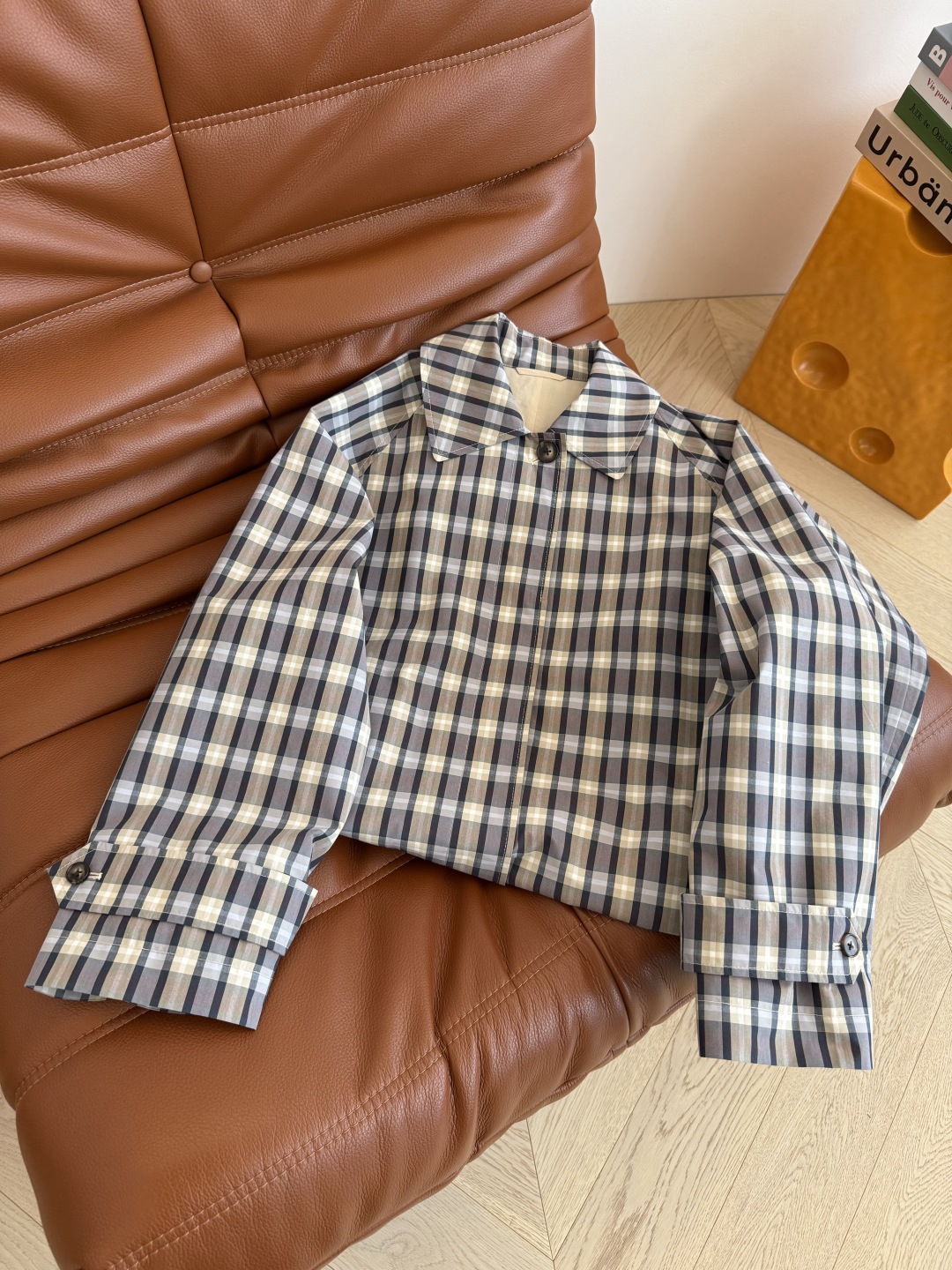 Stylish Plaid Trench Coat: Parisian Chic, Effortless Style, and Comfortable Fit 5 cmp i1757673562760 6713 0 3