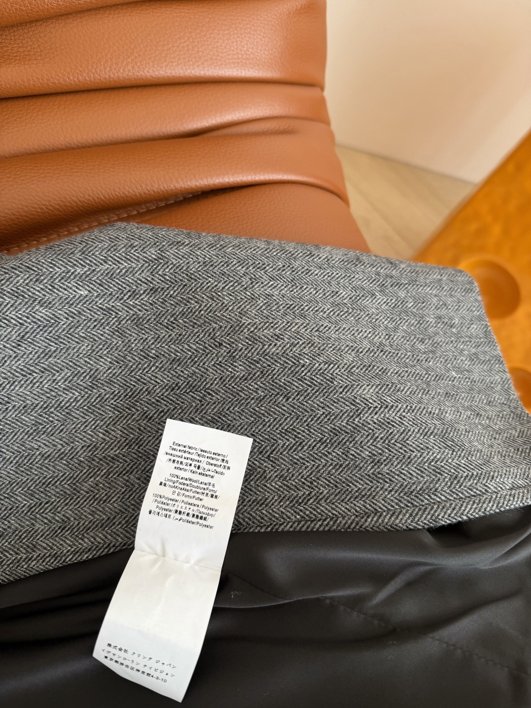 张钧甯 袁泉同款 SLP。 走路带风系列 高级灰羊毛人字纹长款大衣外套 秋冬的必备款 超推荐 人字纹加厚