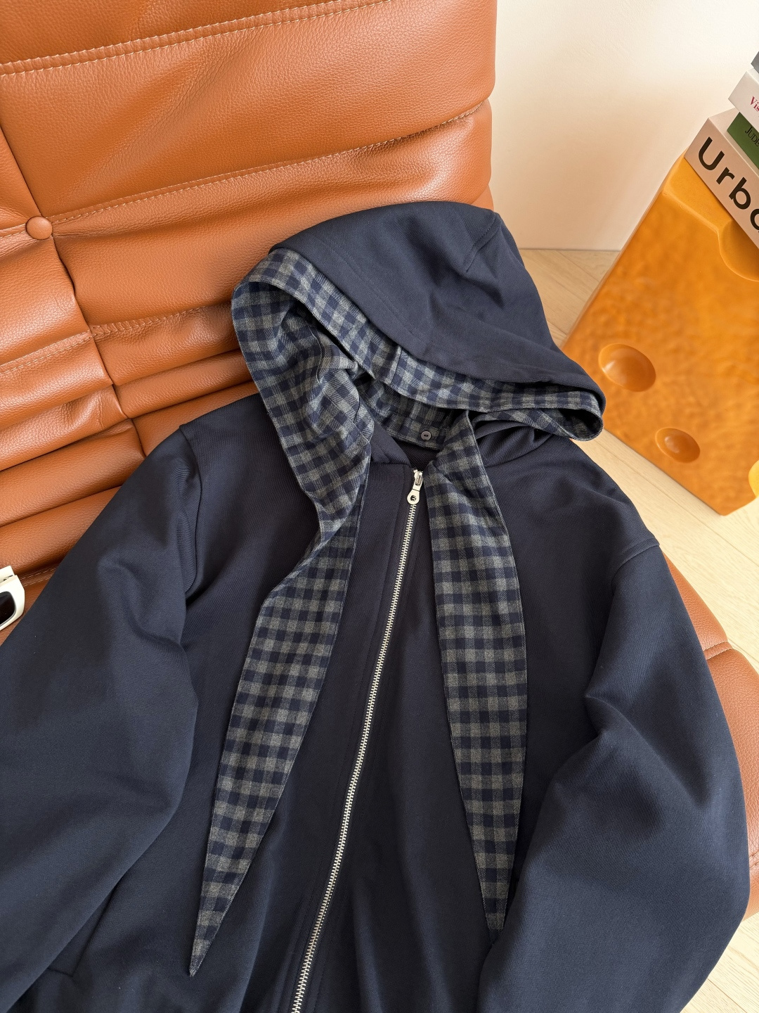 时髦卫衣套装 25秋冬 可拆卸双层帽子设计卫衣套装 时髦精一套搭配 连帽卫衣+弯刀休闲裤 卫衣是双层帽子