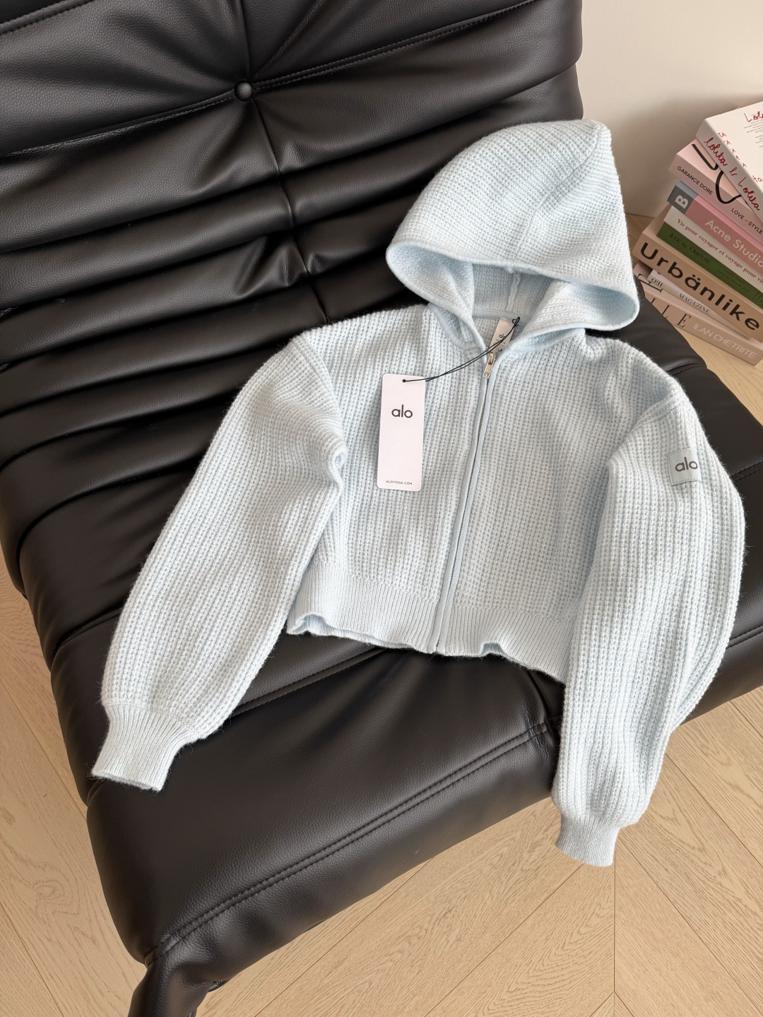 Waffle Knit Hoodie and Wide Leg Pants Set - Casual Chic Loungewear 7 cmp i1759834387570 2614 0 5