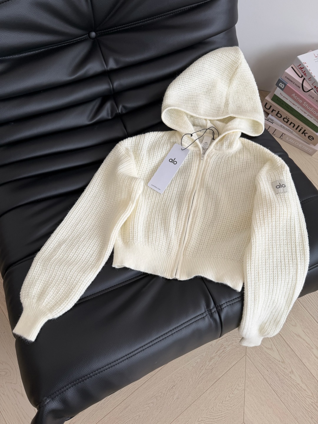 Waffle Knit Hoodie and Wide Leg Pants Set - Casual Chic Loungewear 3 cmp i1759834392139 3346 0 1