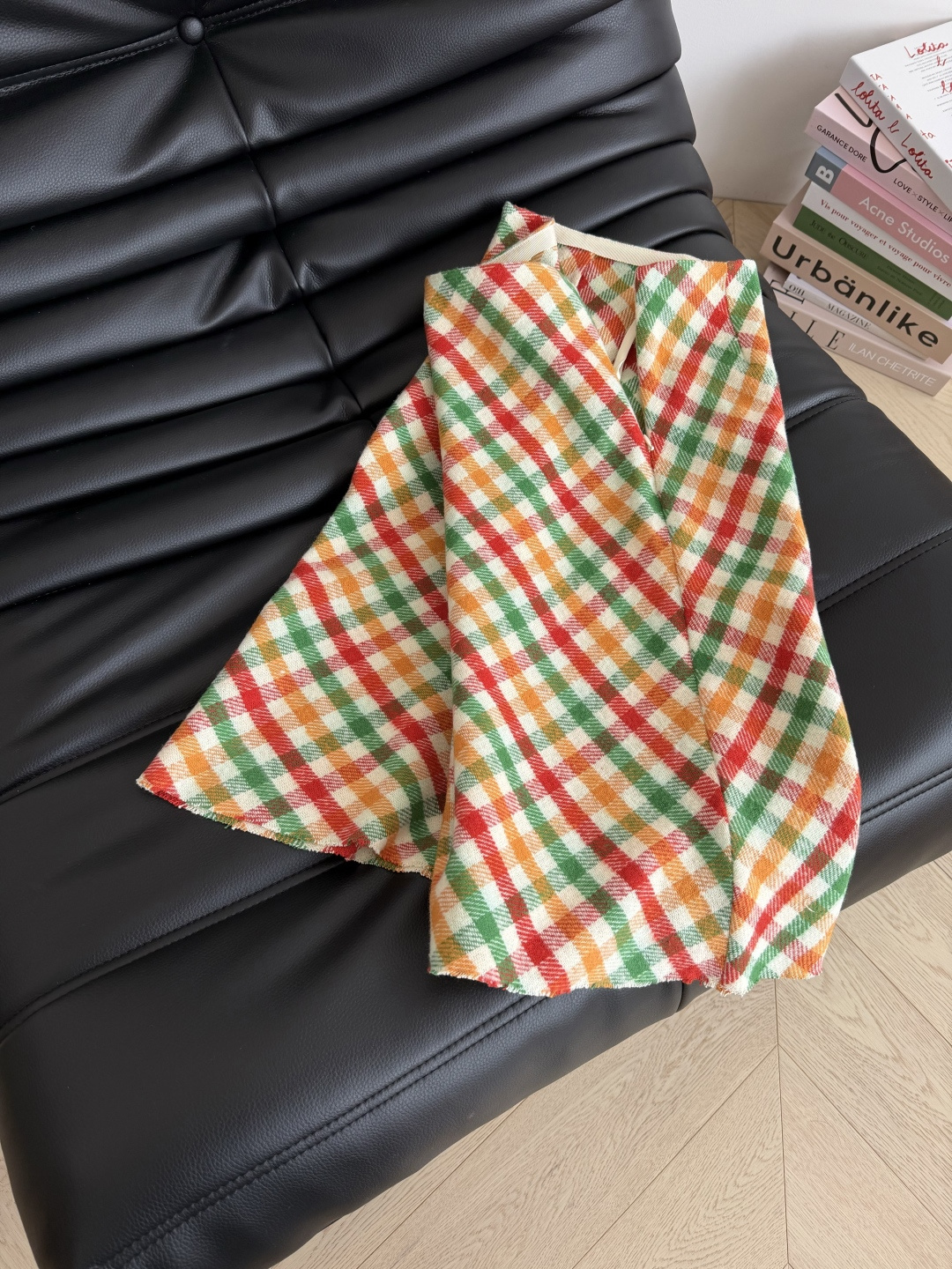 赵今麦同款 超多博主同款 25秋冬 彩虹配色格纹羊毛半裙 上身就是时尚宠儿 是冬日里点亮整个穿搭的一件单