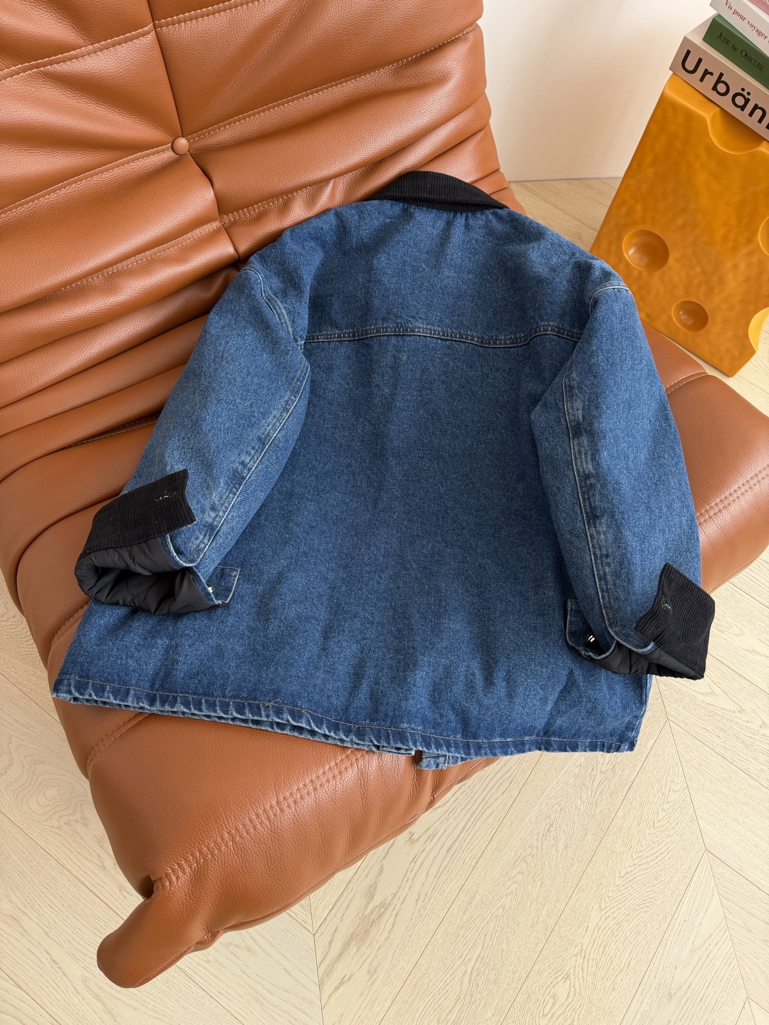 Denim Jacket with Corduroy Collar and Logo Details - Inspired by Stefanie Sun 10 cmp i1761388584917 9950 0 8