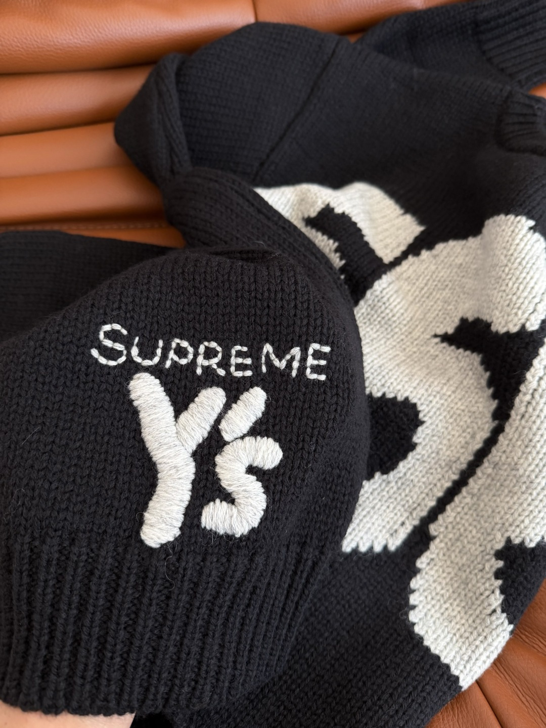 6️⃣6️⃣6️⃣重磅Y‘s联名款系列 数字666羊毛毛衣 上身太酷啦 冬季凹造型必备 时髦美式街头风 