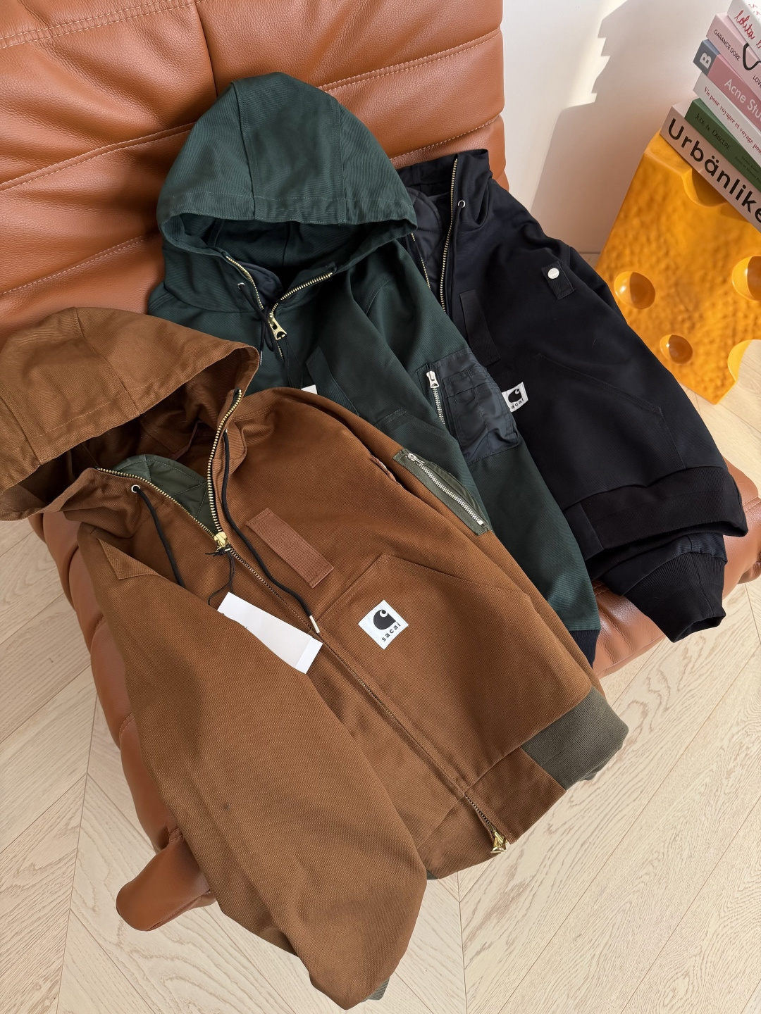 Stylish Utility Hooded Jacket: Fashion-Forward Design & Warm Comfort