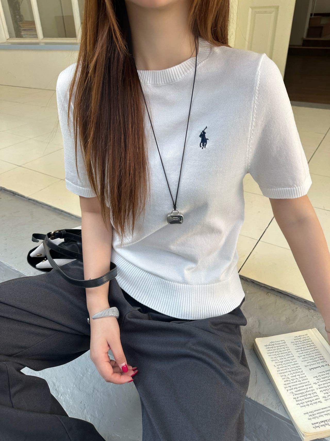 폴로 여성 반팔 129674 Polo Ralph Lauren T Shirt 썸네일 이미지