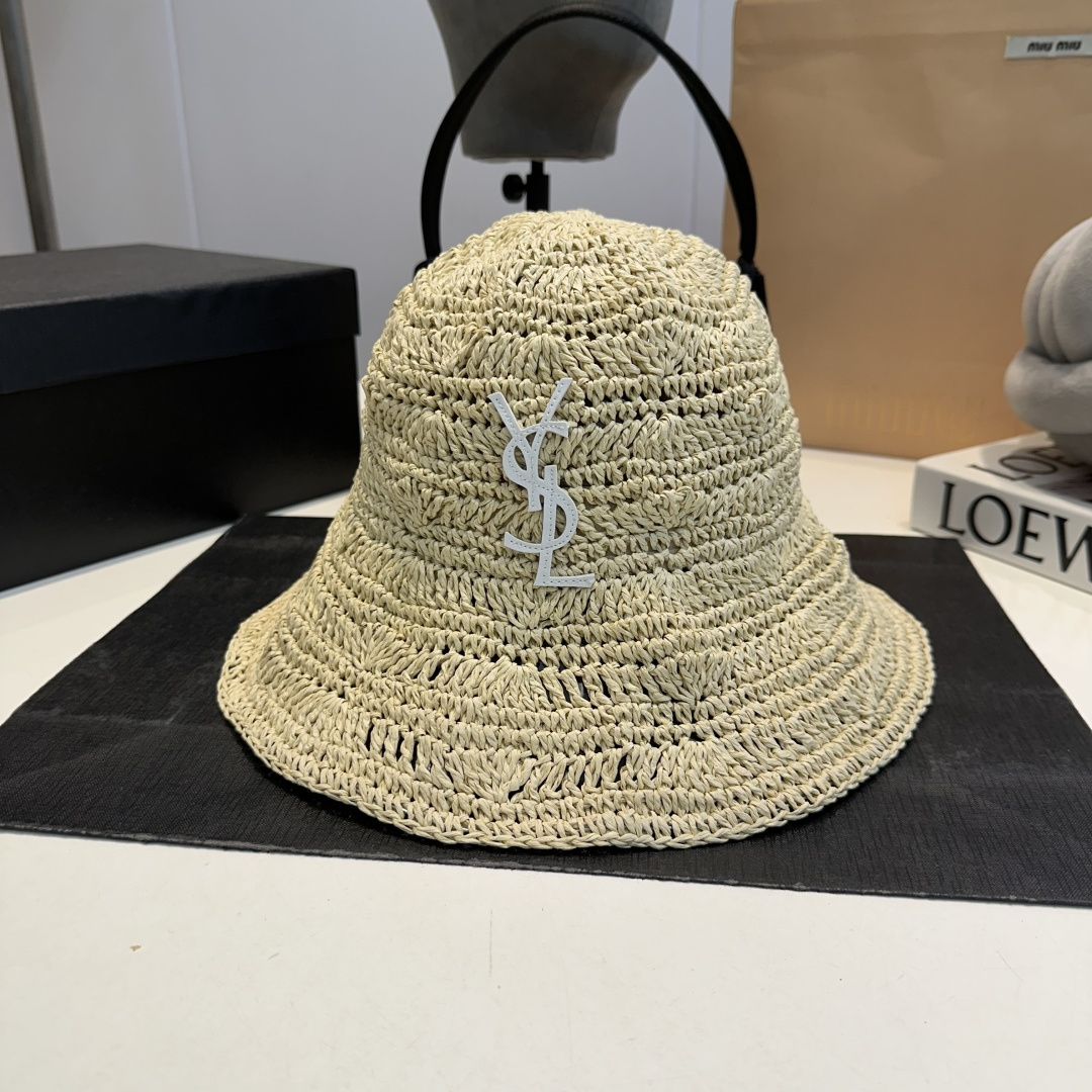 NO:809517,YSL Saint Laurent's new summer hand-hook straw fisherman hat comes from the art of hand-hook, I like the material of herb very much, retro style, the concave shape in summer is really not too good-looking, hats, scarves, socks, saint laurent, saint laurent, espadrilles, espadrilles, socks, hats19860909YSL圣罗兰夏季新款手勾草编渔夫帽 来自手勾的艺术,很喜欢本草的材质 复古风,夏季凹造型真的不要太好看,帽子.围巾.袜子,saint laurent,saint laurent,espadrilles,espadrilles,socks,hats,accessory