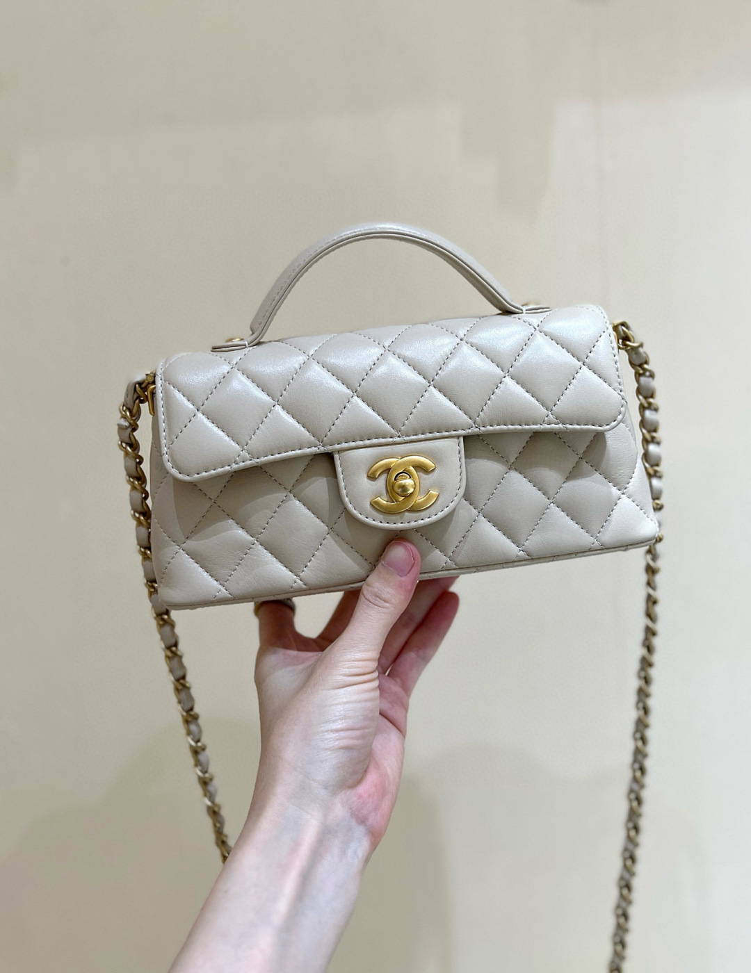Serie de vista previa de primavera y verano 25P Bolso Chane1 25P con asa horizontal Kelly 👜 La versión súper clásica e…