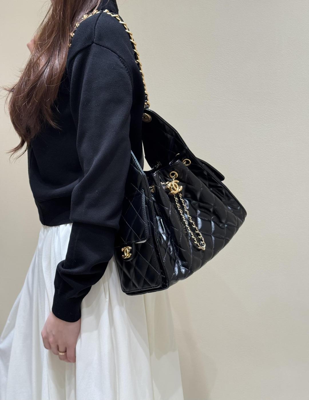 25S Primavera y verano Chane1 25s 25bolso Cuero encerado con aceite Xiaoxiang ya le ha dado un nombre exclusivo 25. ¡No…