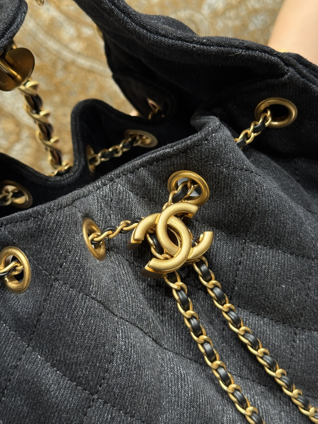25S Primavera y verano Chane1 25s 25bag denim Xiaoxiang le ha dado un nombre exclusivo 25. ¡No hace falta decir que es …