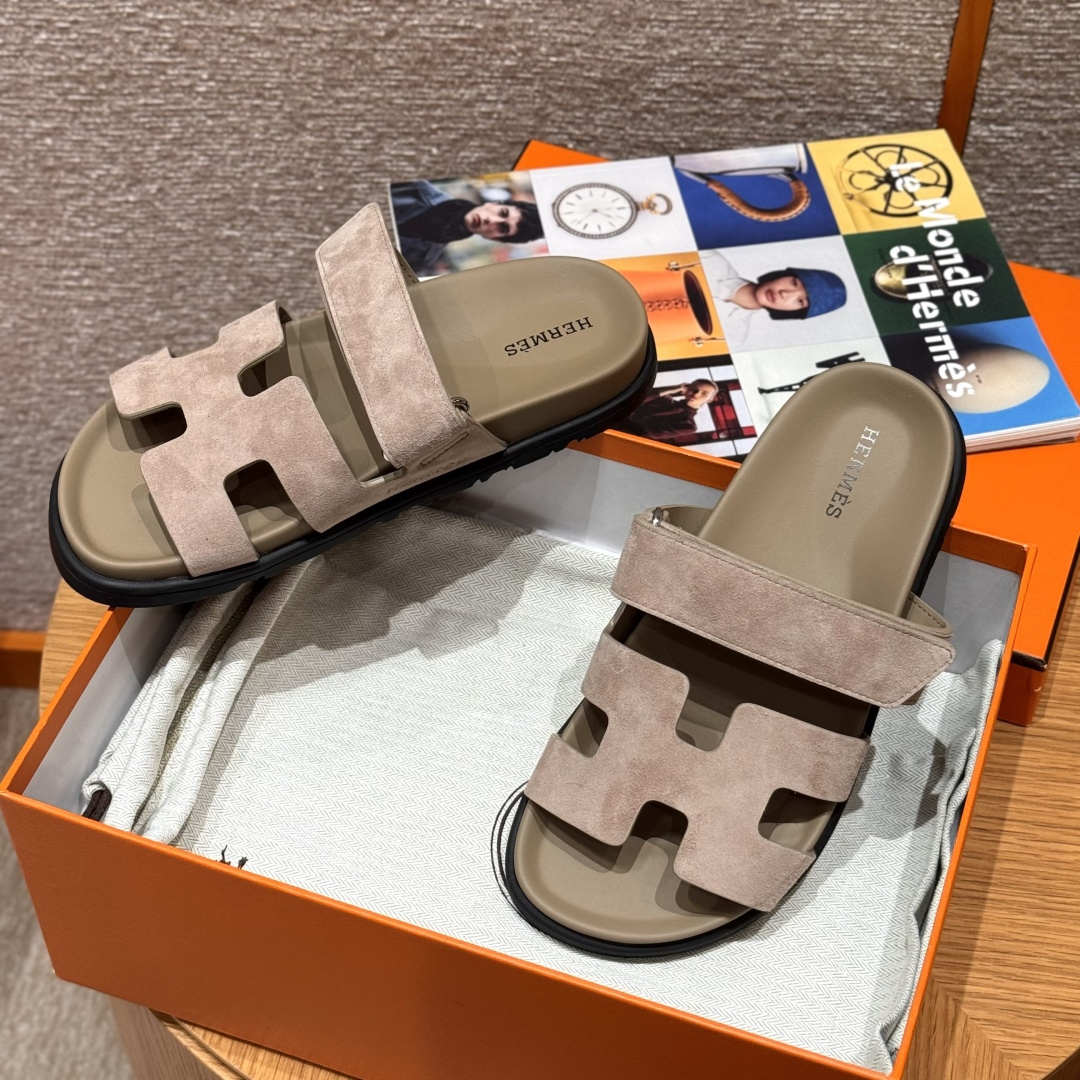 에르메스 시프레 베이지 샌들 레플리카 8386