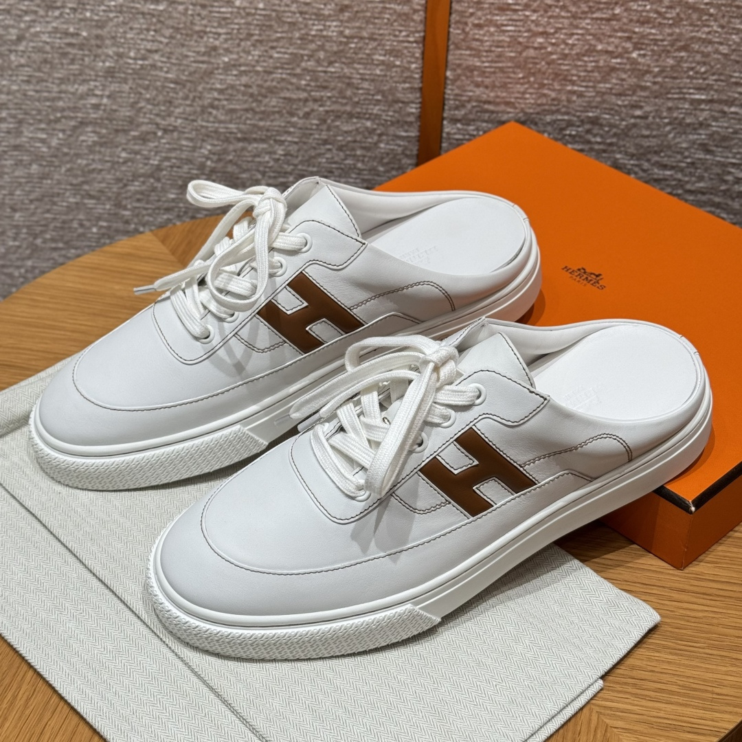 HERMES keep heren instappers herenmodel lente-herfstmodel trendy klassiek