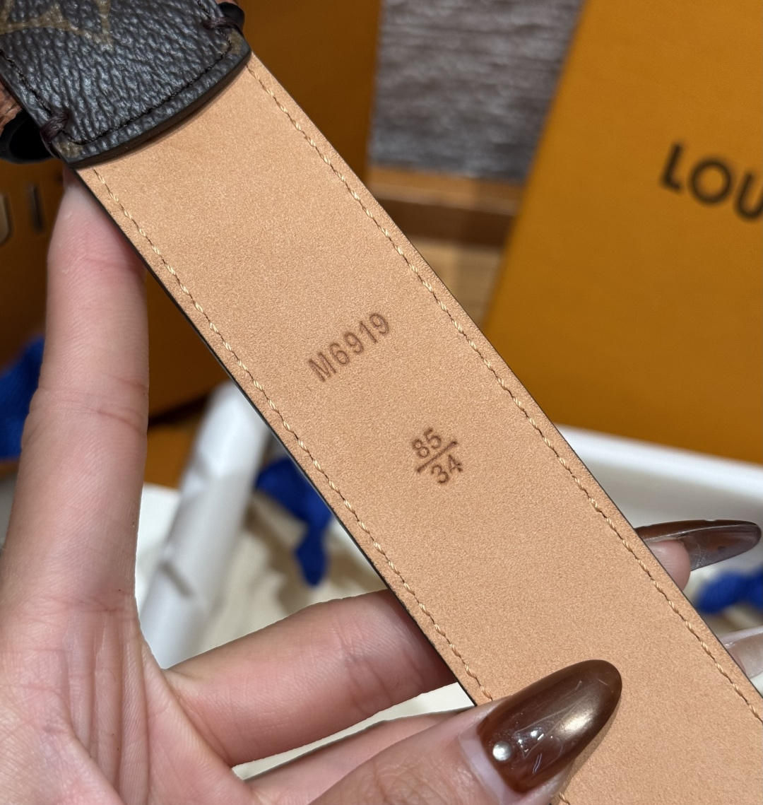 루이비통 JD350 슬림 리버시블 벨트 상세 이미지 7