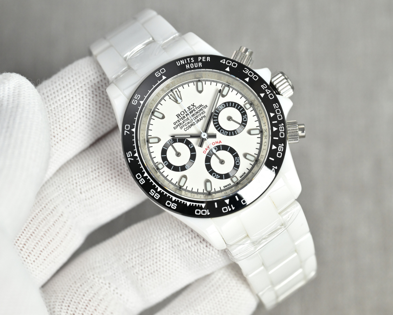 NO:670385,Produced in Taiwan, same price, Taiwan Factory, Rolex ROLEX Daytona series, RL4 ceramic case, size 43mm, mineral-coated glass, wear-resistant, super luminous, Japanese multi-function chronograph quartz movement, ceramic strap, original buckle, the Rolex Daytona you can’t put down, the best luxury recommendation for once-and-for-all gifts, please look for Taiwan’s exclusive quality, rolex19860909台湾 出品 同价 台湾 Factory 劳力士ROLEX 迪通拿系列 RL4陶瓷表壳 尺寸43mm 矿物质镀膜玻璃耐磨 超强夜光 日本多功能计时石英机芯 陶瓷表带 原装扣 爱不释手的劳力士迪通拿 品不完的一劳永逸送礼最佳奢华推荐请认准台湾独家品质,,rolex,Watch