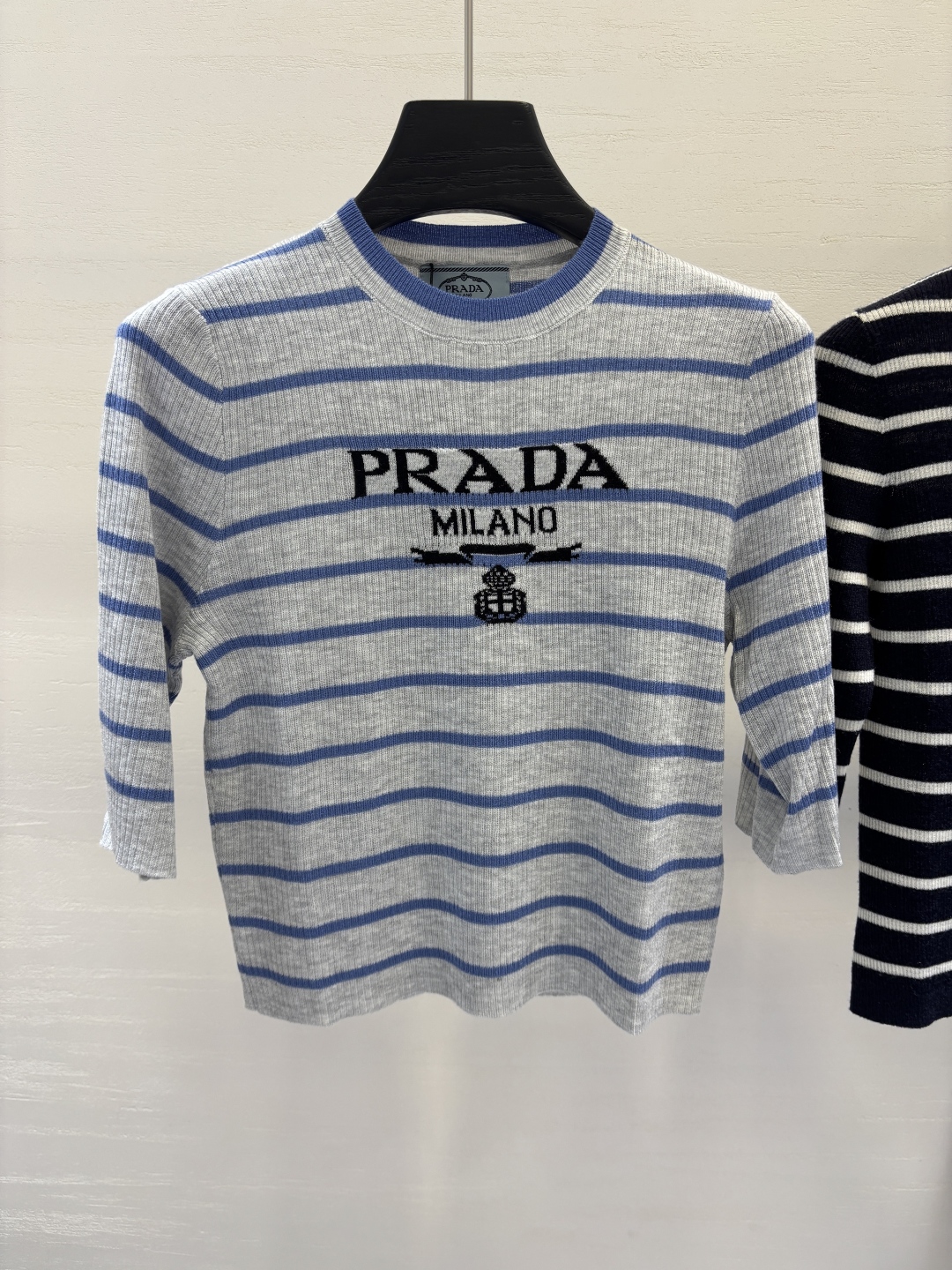 Striped Knit Top - Soft Special Yarn, Excellent Fit, Spring/Summer New Arrival 2 cmp i1751185798431 3980 0 0