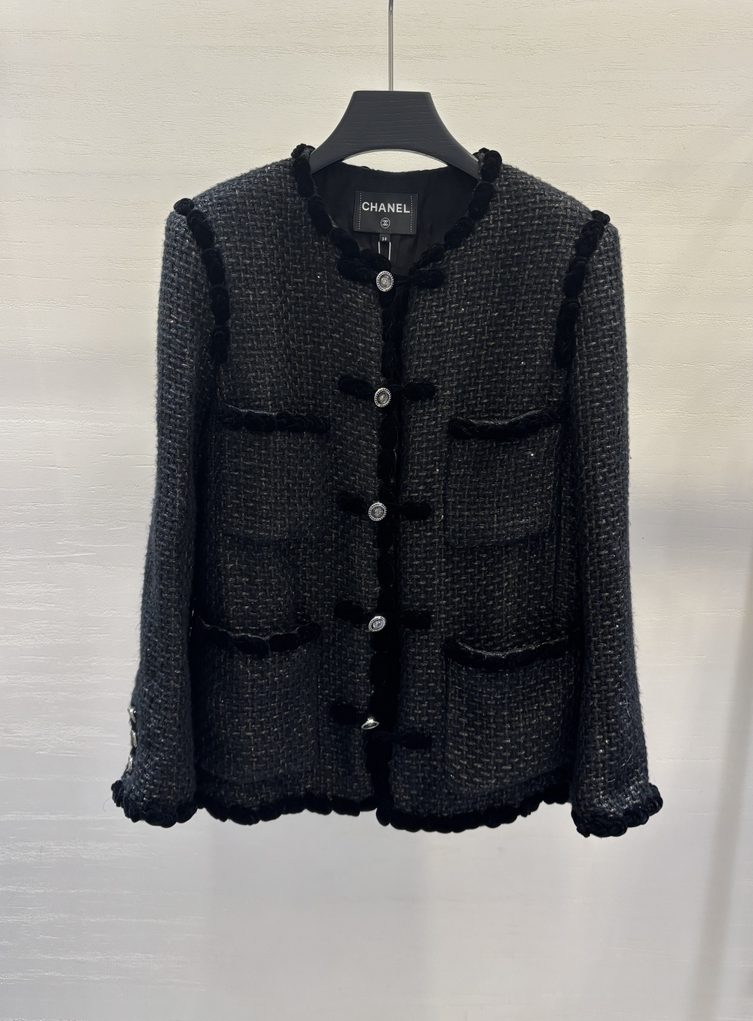 Elegant Chanel-Style Mandarin Collar Jacket - 25B Collection 2 cmp i1756700379746 7156 0 0